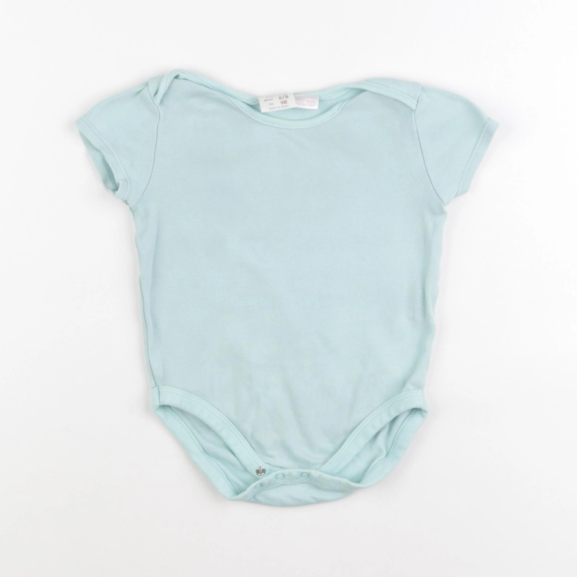 Zara - body bleu - 2/3 ans