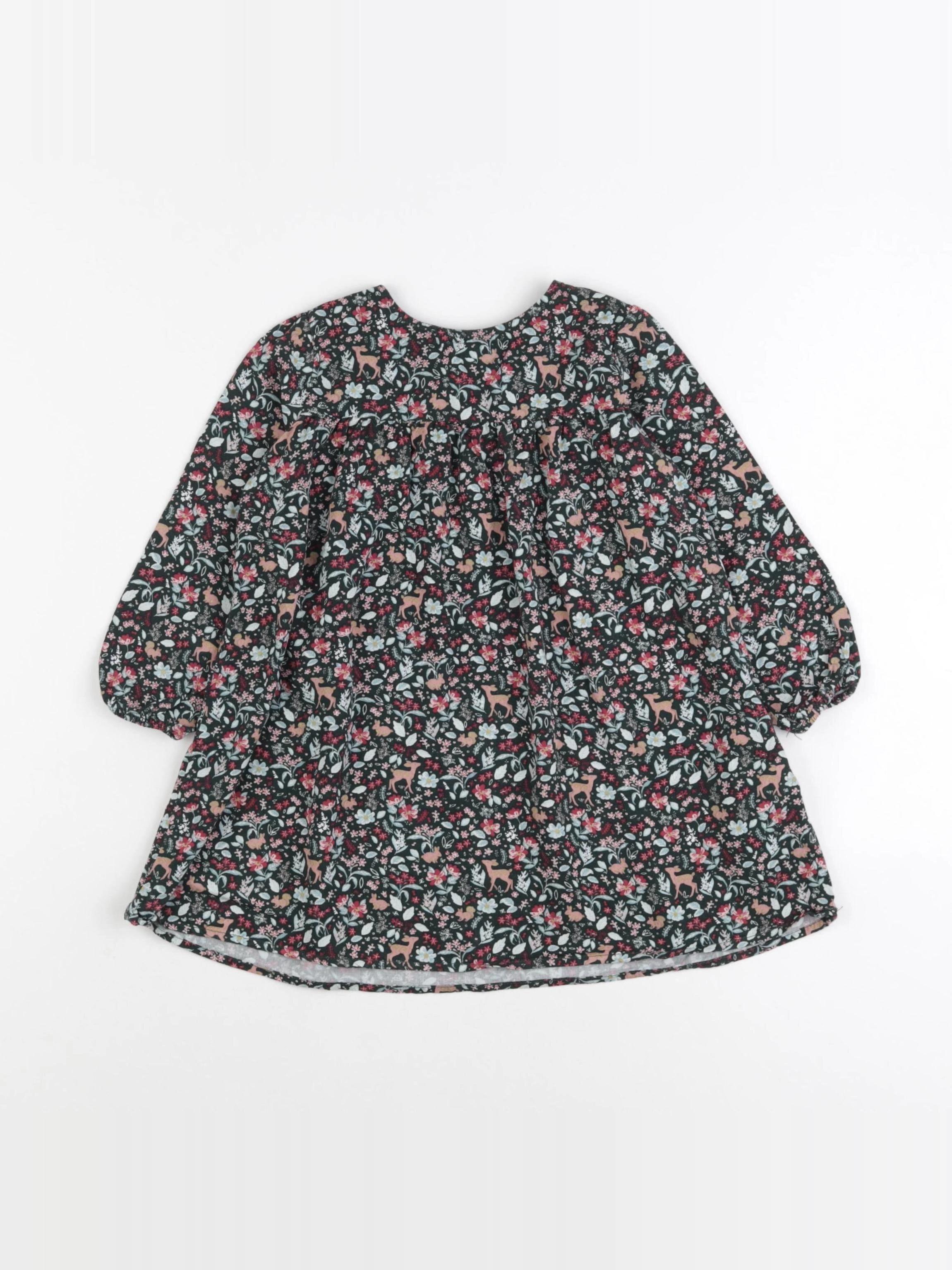 Vertbaudet - robe vert - 3 ans
