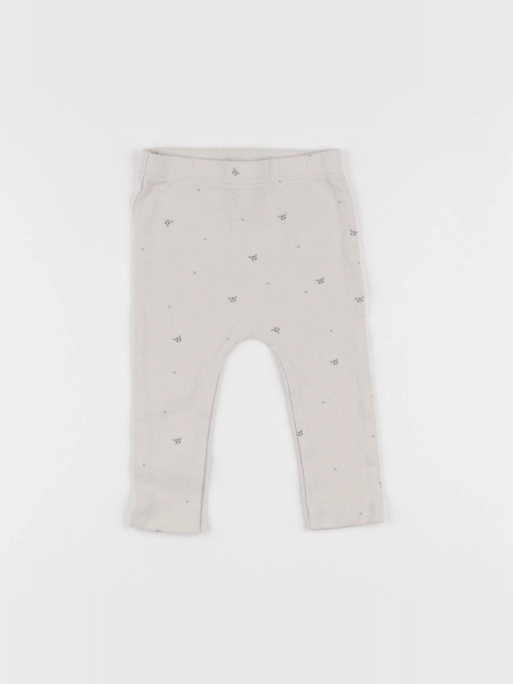 Zara - legging beige - 3/6 mois