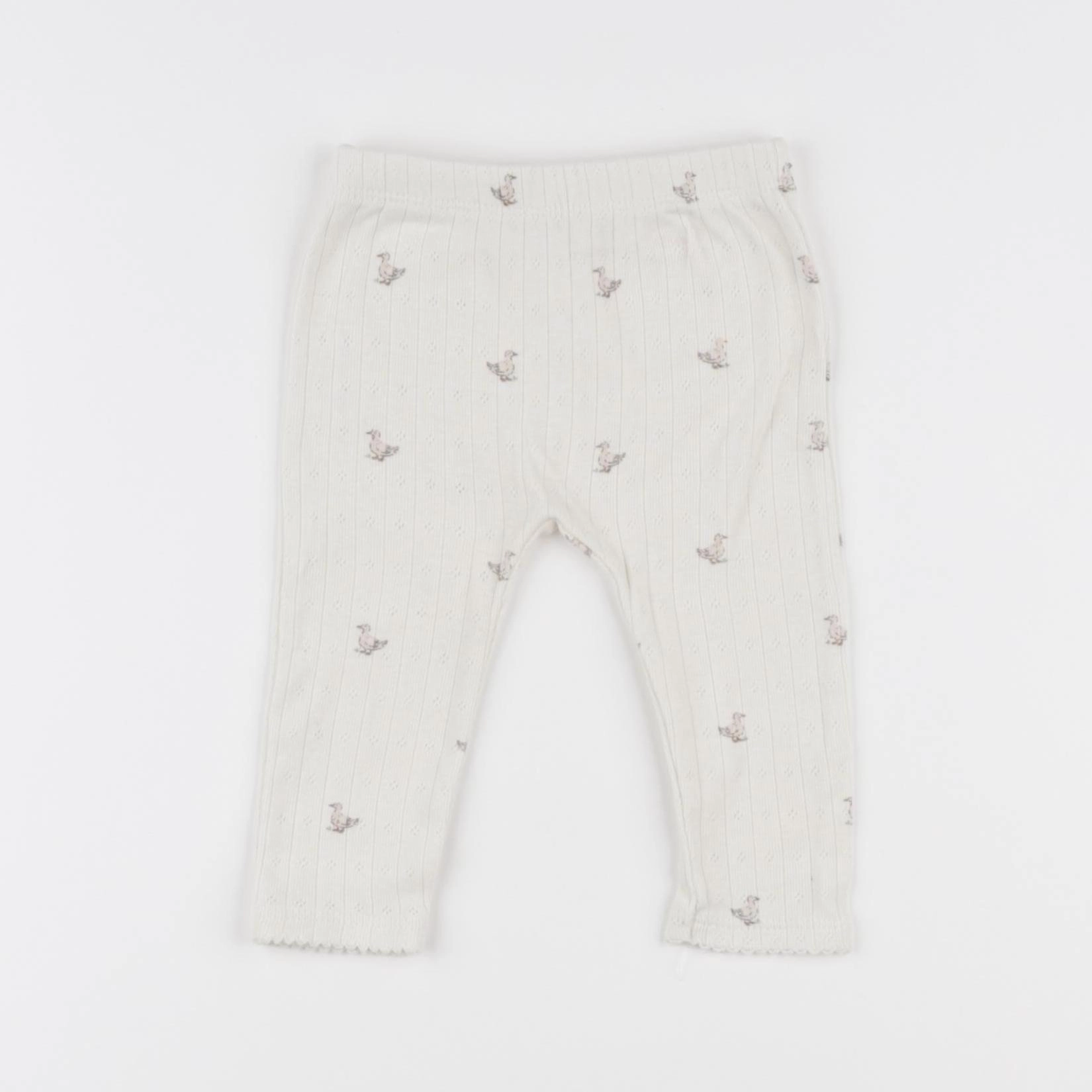 Zara - legging beige - 3/6 mois