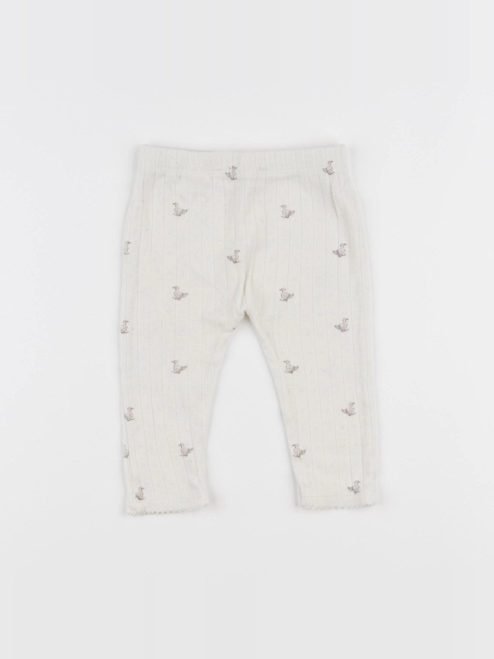 Zara - legging beige - 3/6 mois