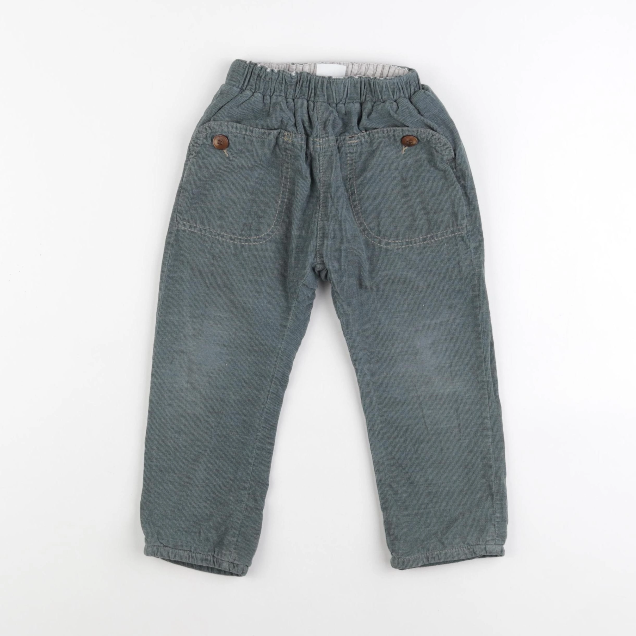 Zara - pantalon doublé bleu - 3/4 ans