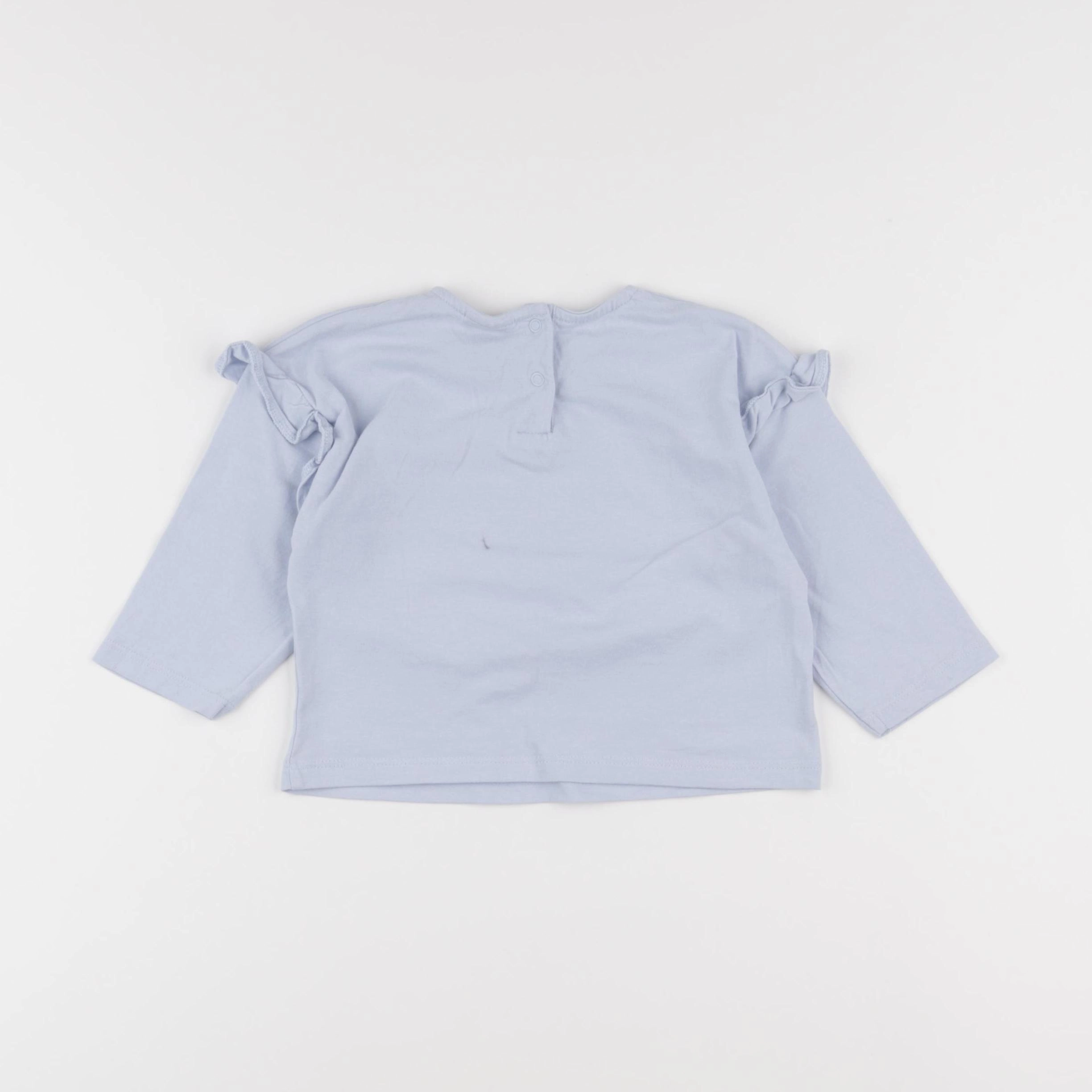Tape à l'oeil - tee-shirt bleu - 12 mois