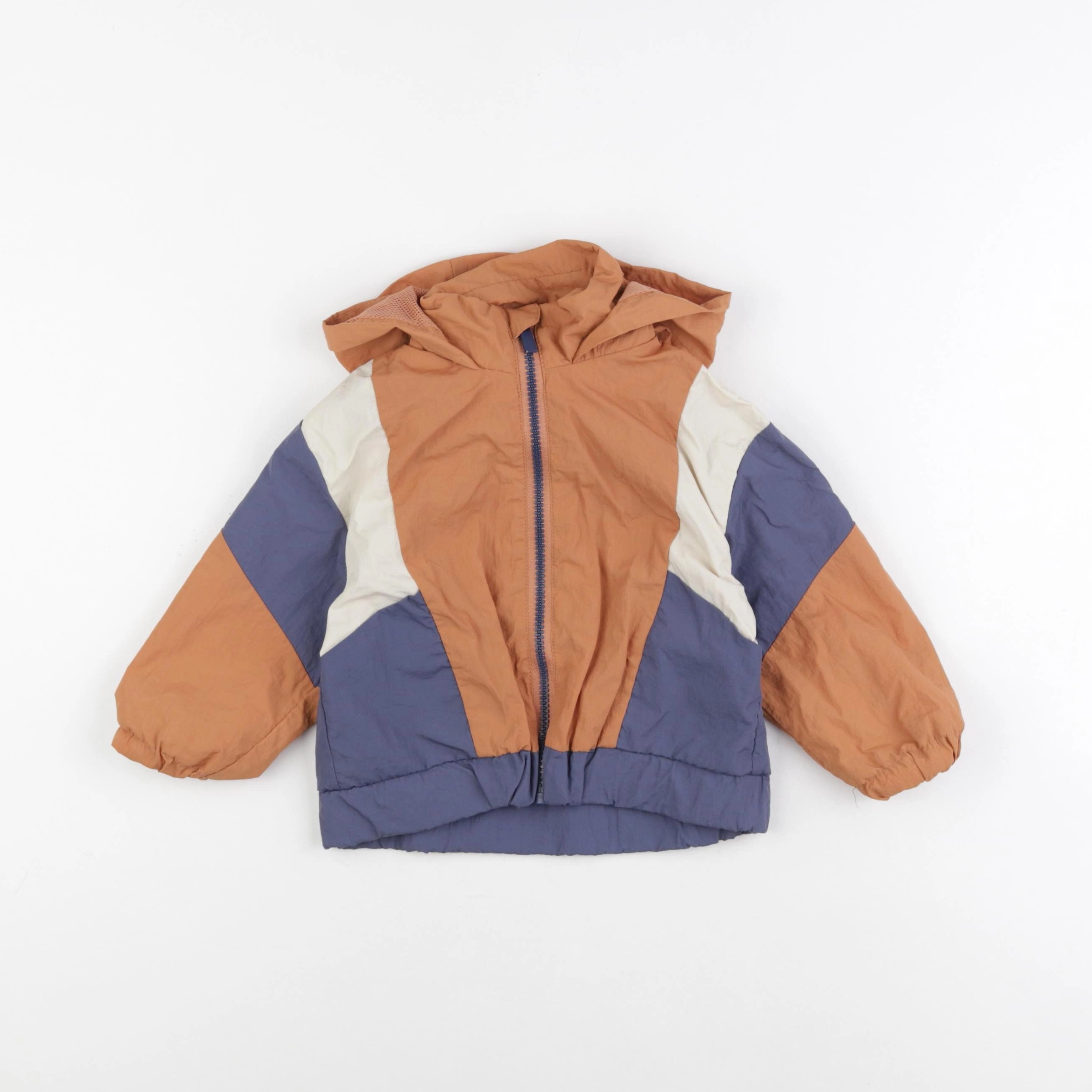 Vertbaudet - veste bronze, beige - 2 ans