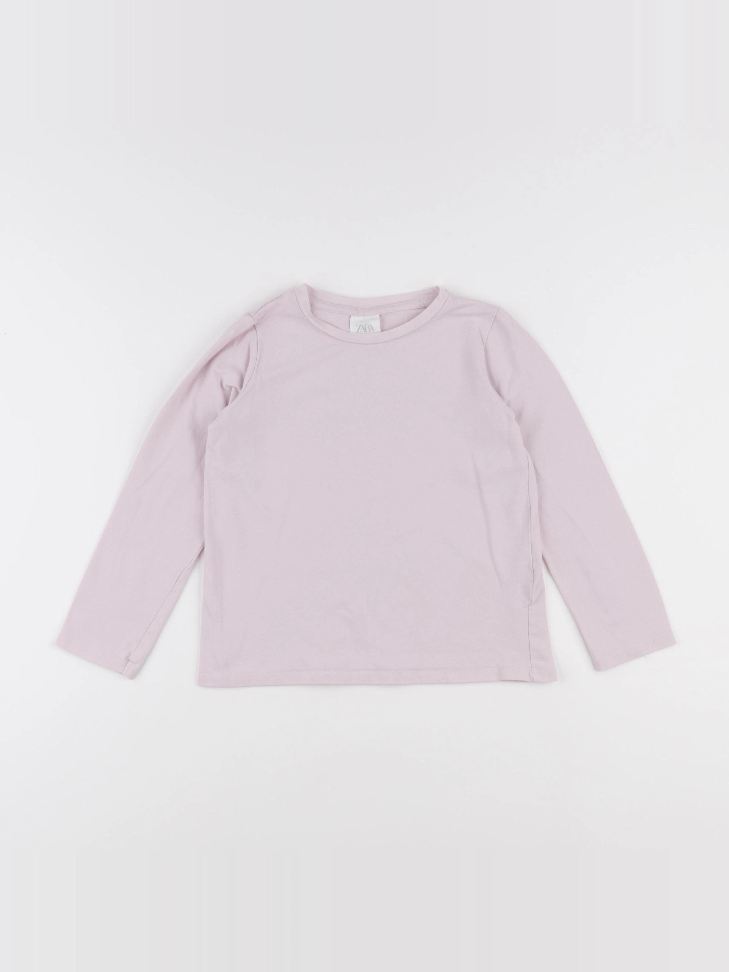 Zara - tee-shirt rose - 6 ans