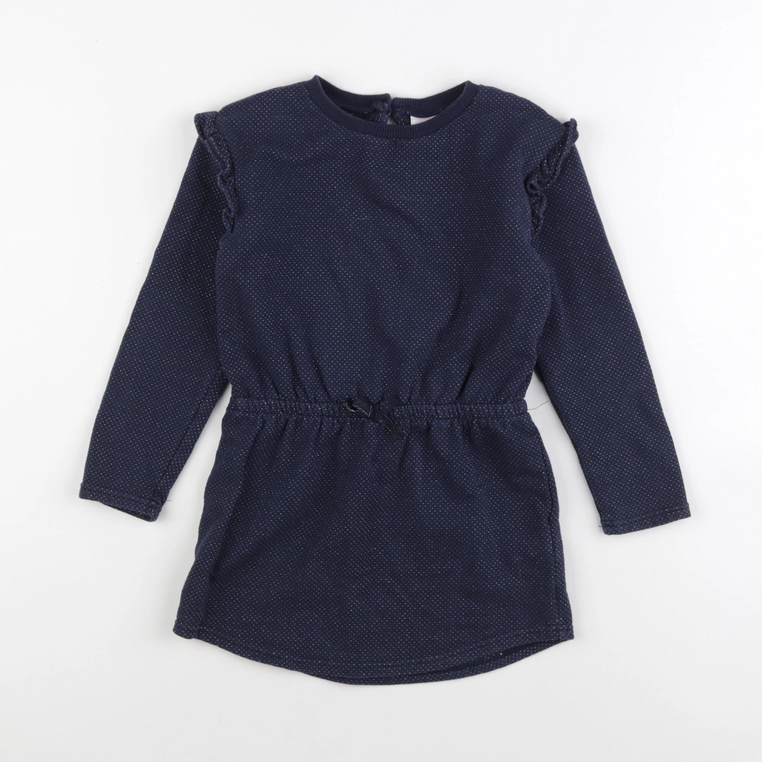 Tape à l'oeil - robe bleu, argent - 5 ans