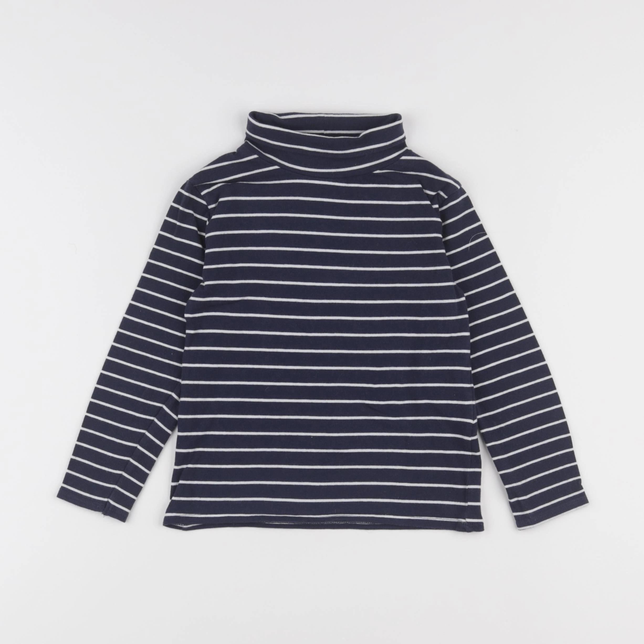 Vertbaudet - sous-pull bleu - 5 ans