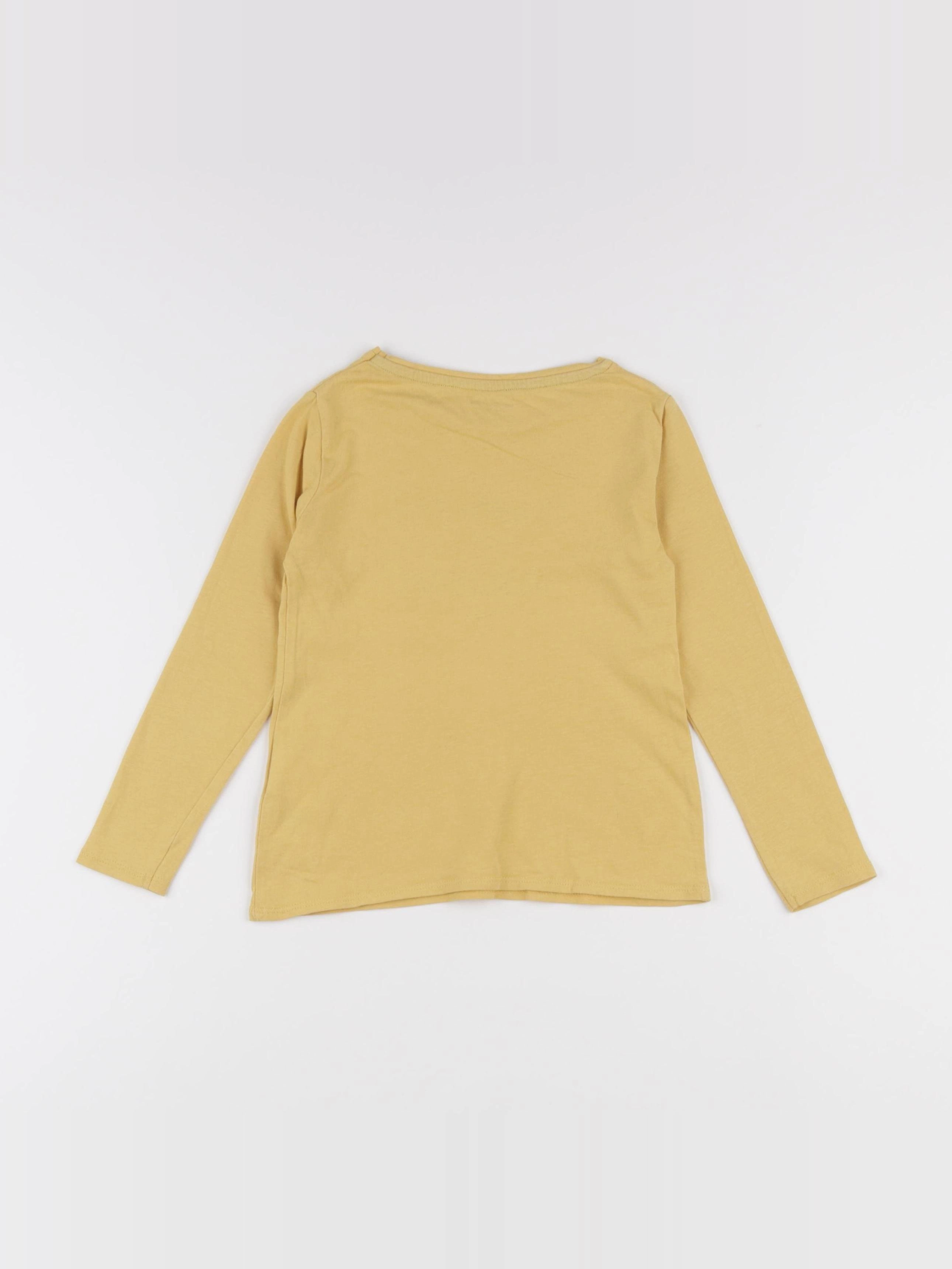 Vertbaudet - tee-shirt jaune - 4 ans