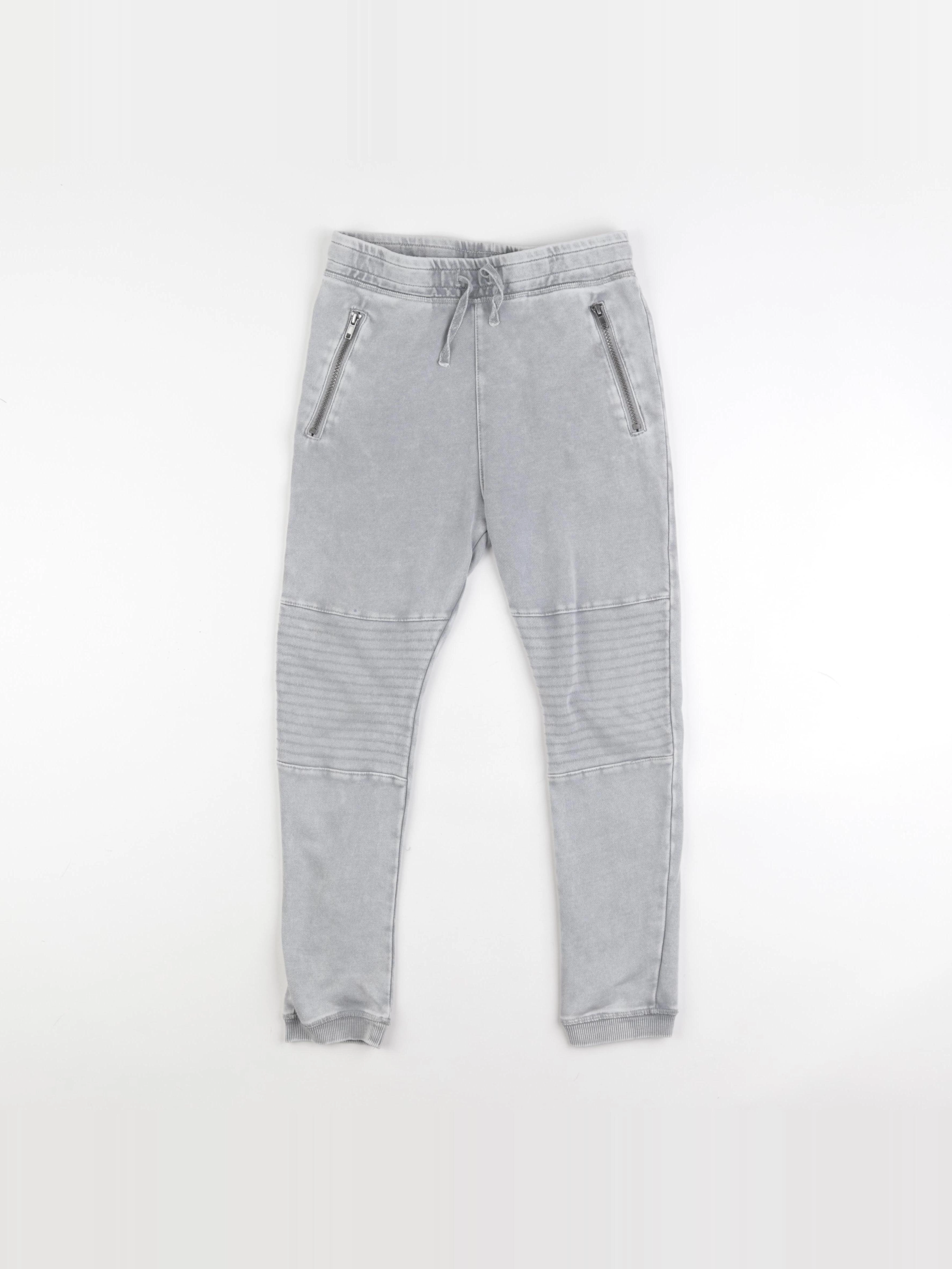 H&M - jogging gris - 9/10 ans