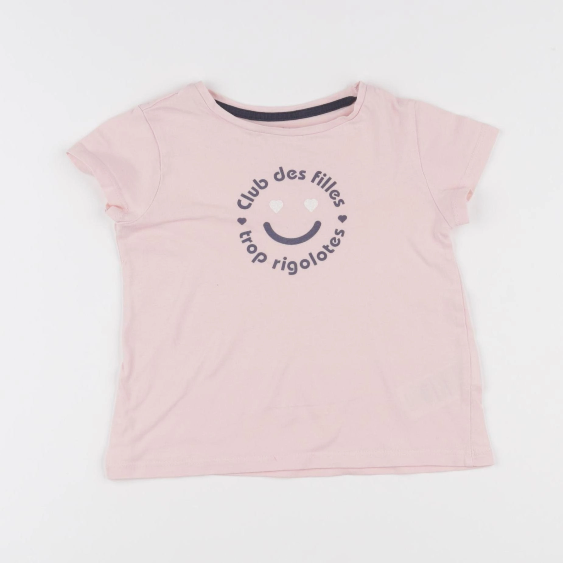 Vertbaudet - tee-shirt rose - 3 ans