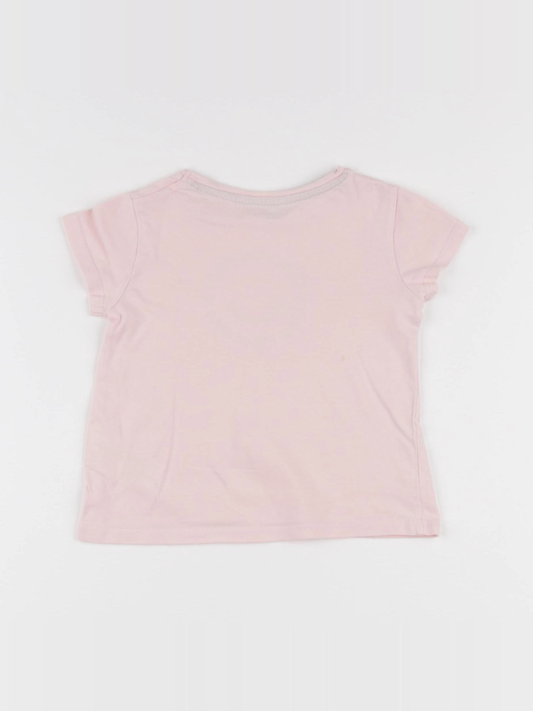 Vertbaudet - tee-shirt rose - 3 ans
