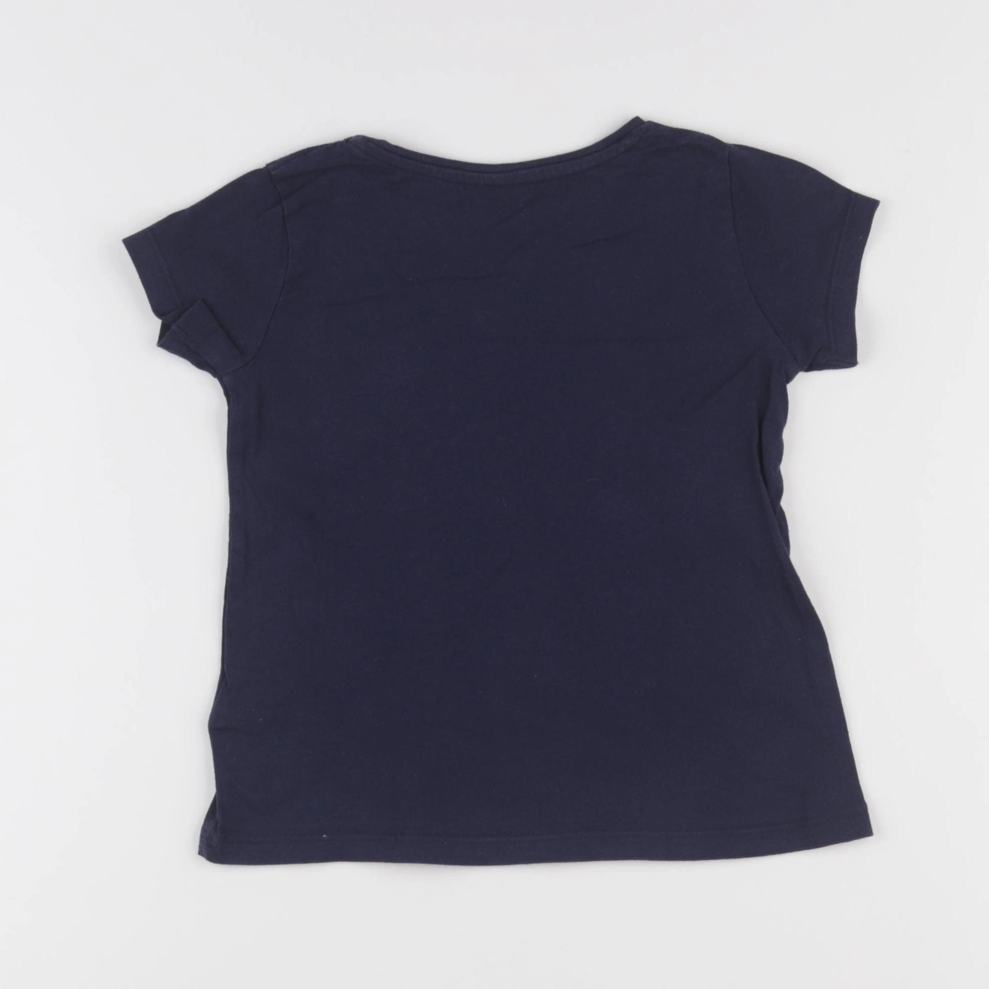 Vertbaudet - tee-shirt bleu - 4 ans