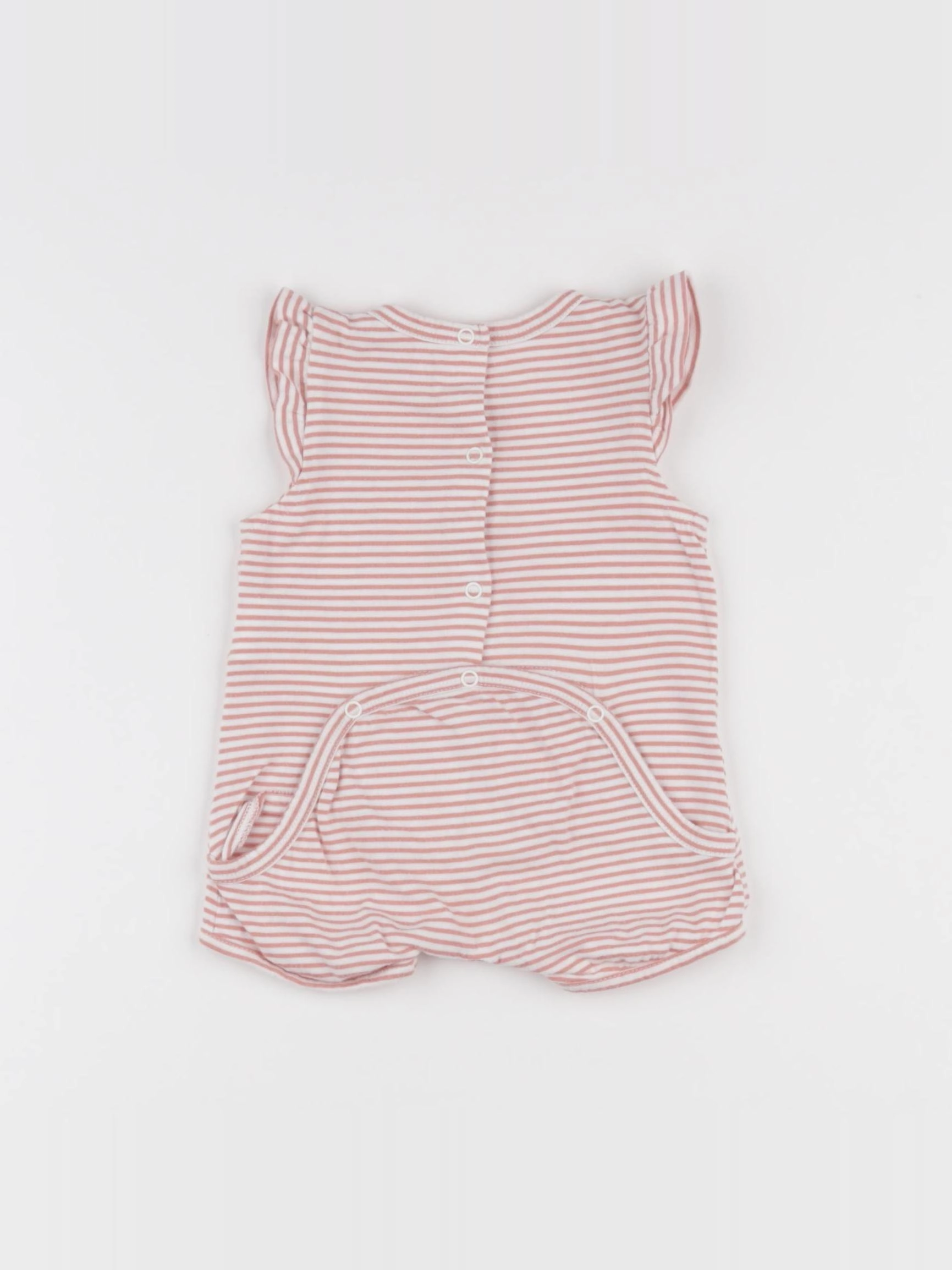 Vertbaudet - combinaison rose - 3 mois