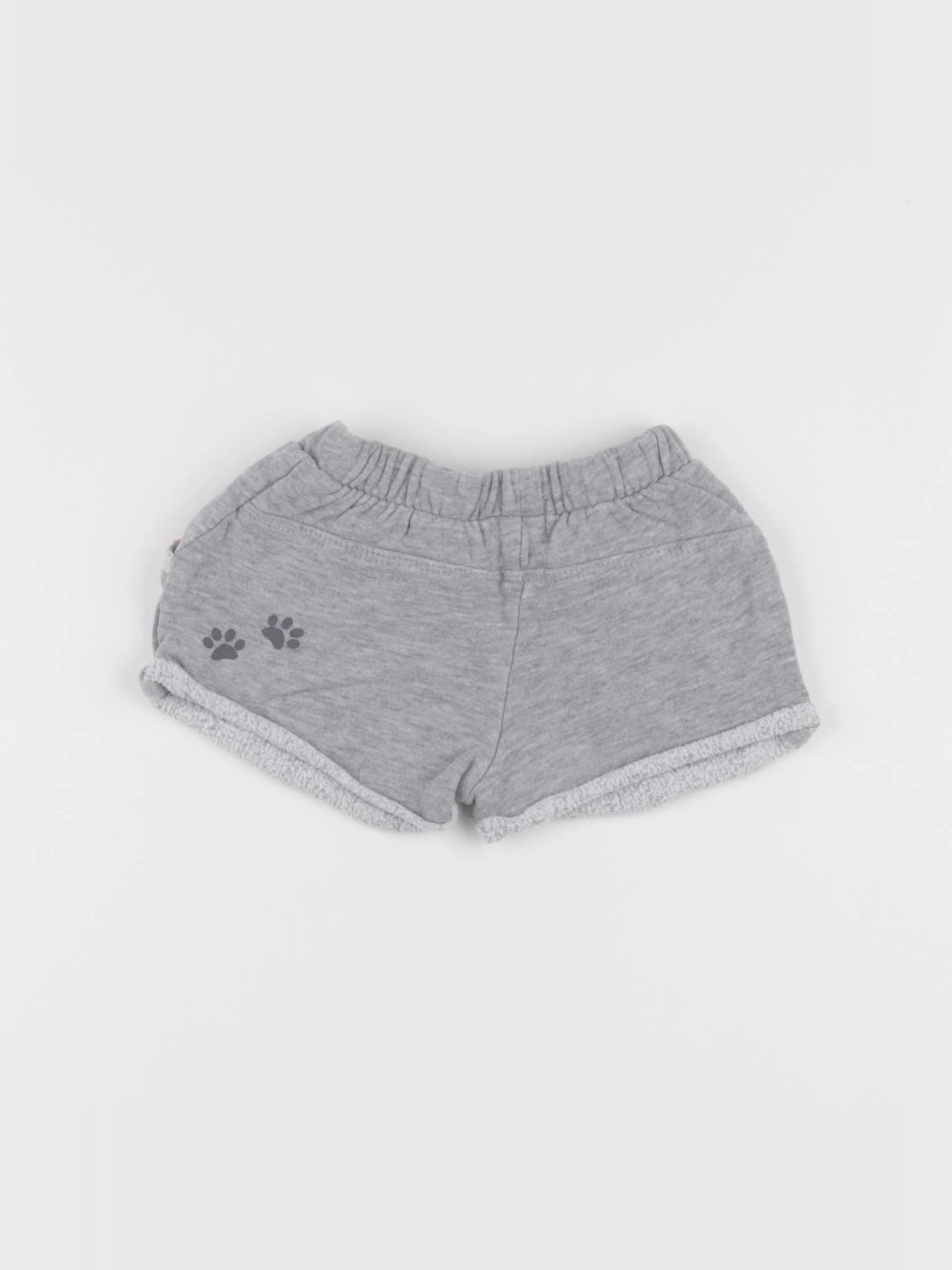 Vertbaudet - short gris - 9 mois