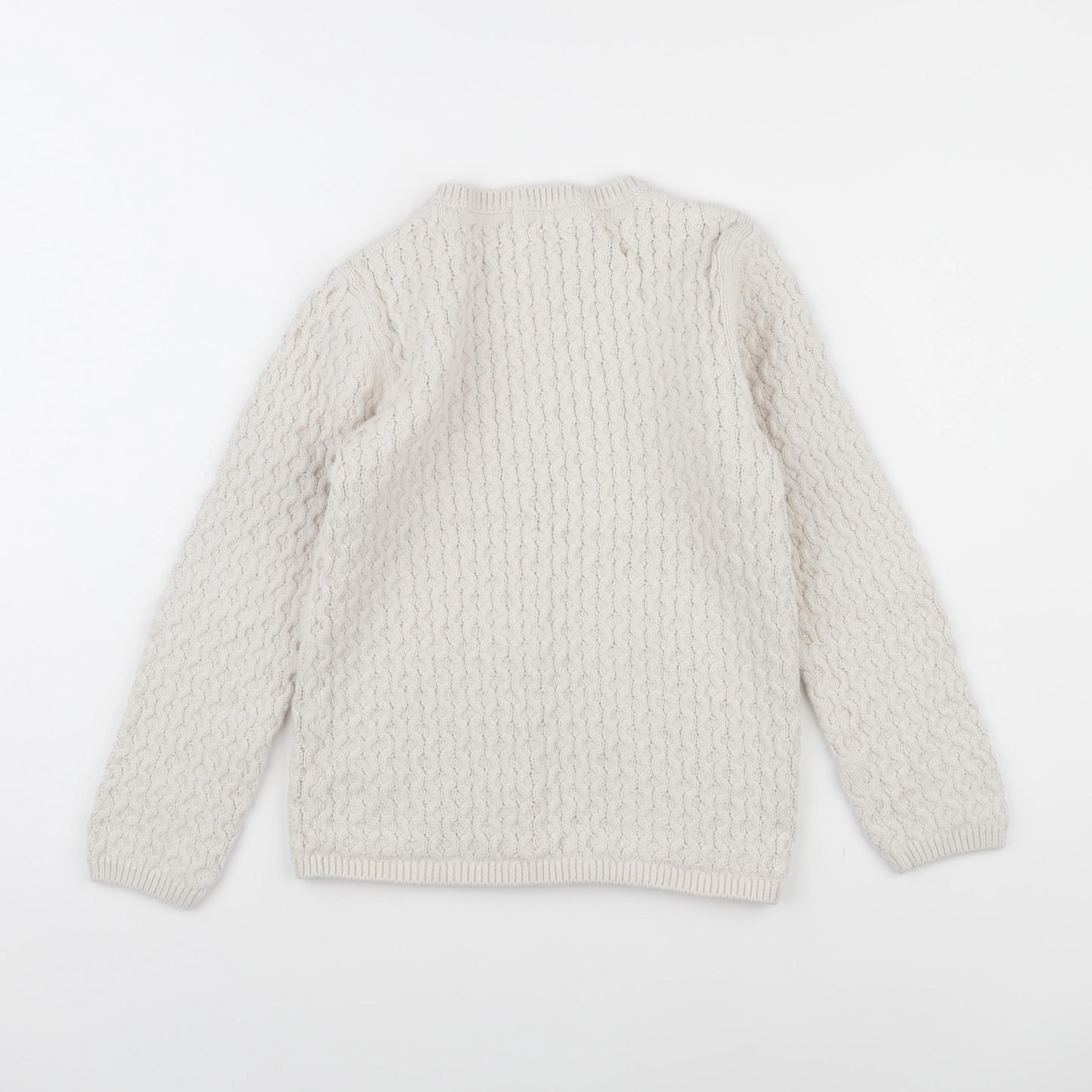 Eden & Victor - gilet blanc - 12 ans