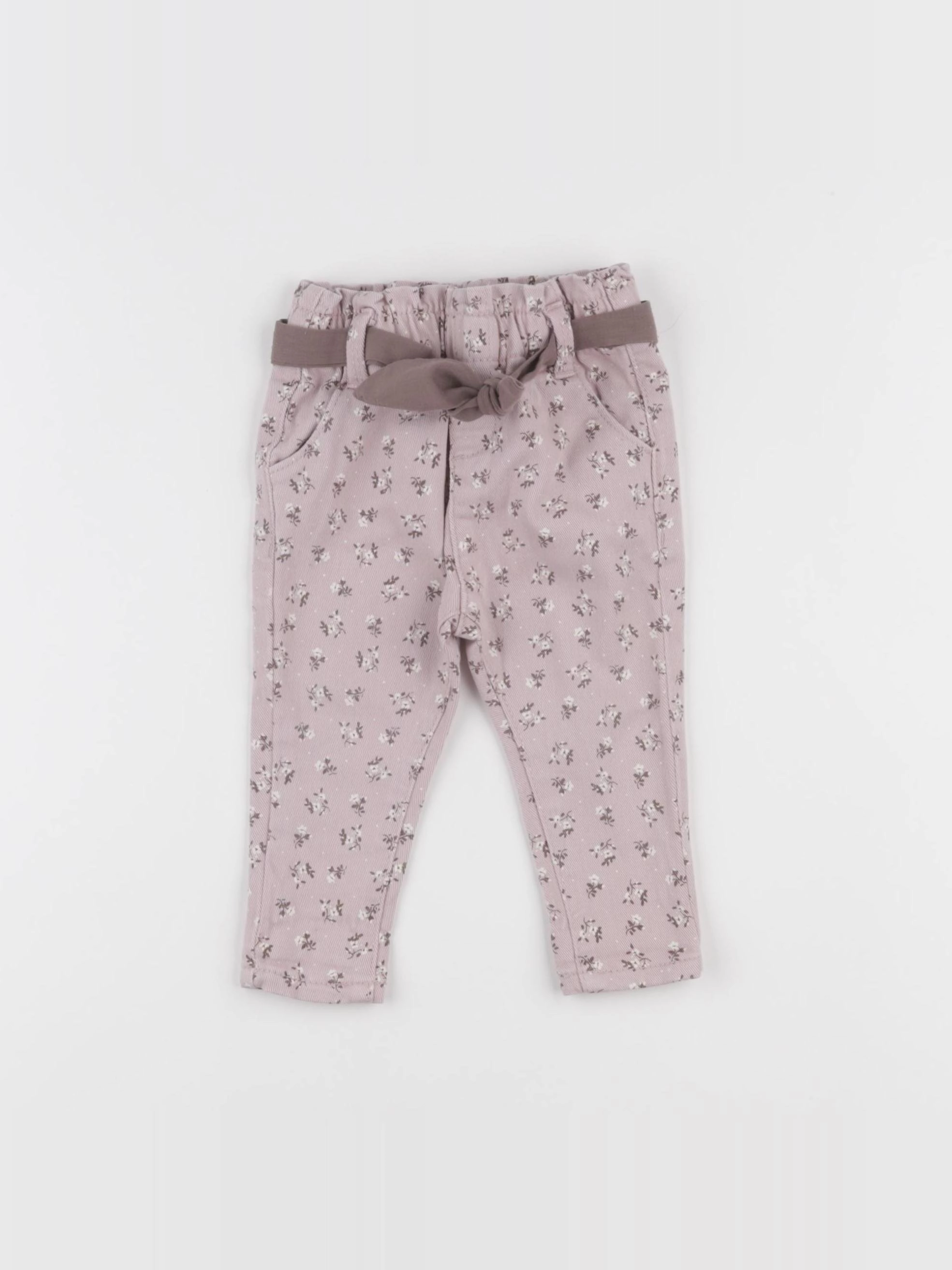 Vertbaudet - pantalon rose - 6 mois