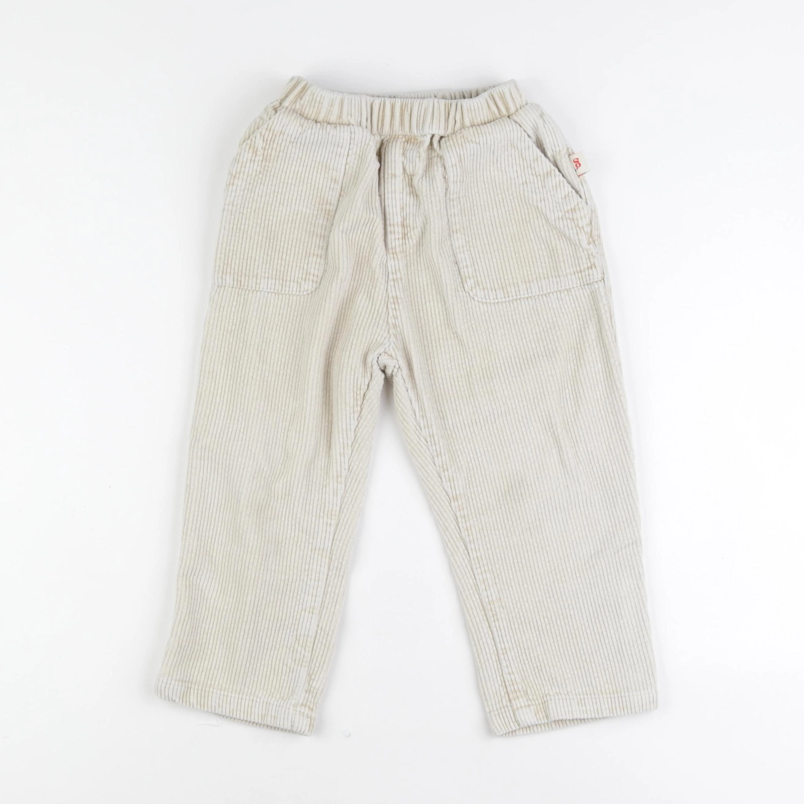 Gamin gamine - pantalon beige - 5/6 ans