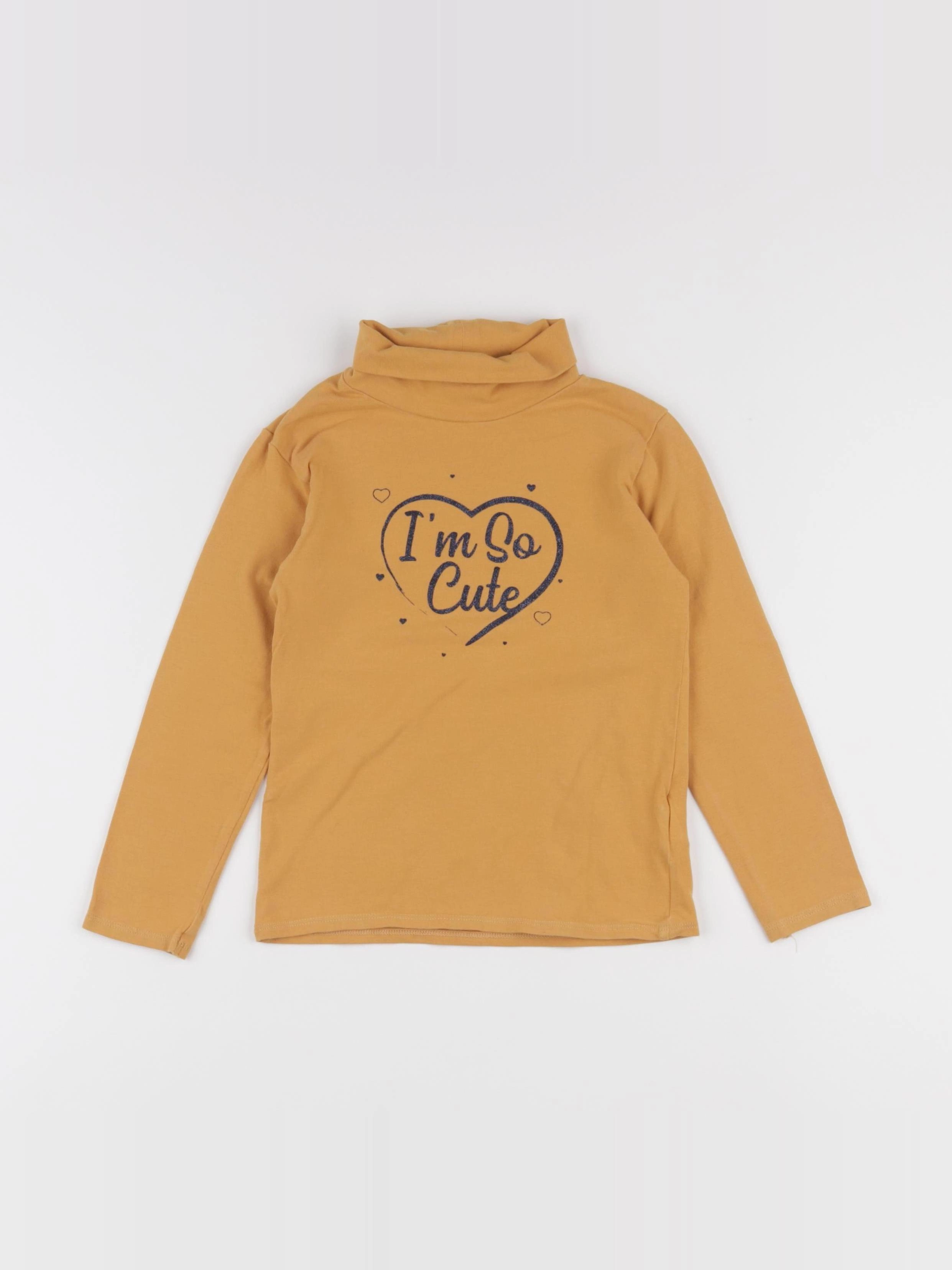 Vertbaudet - sous-pull jaune - 5 ans