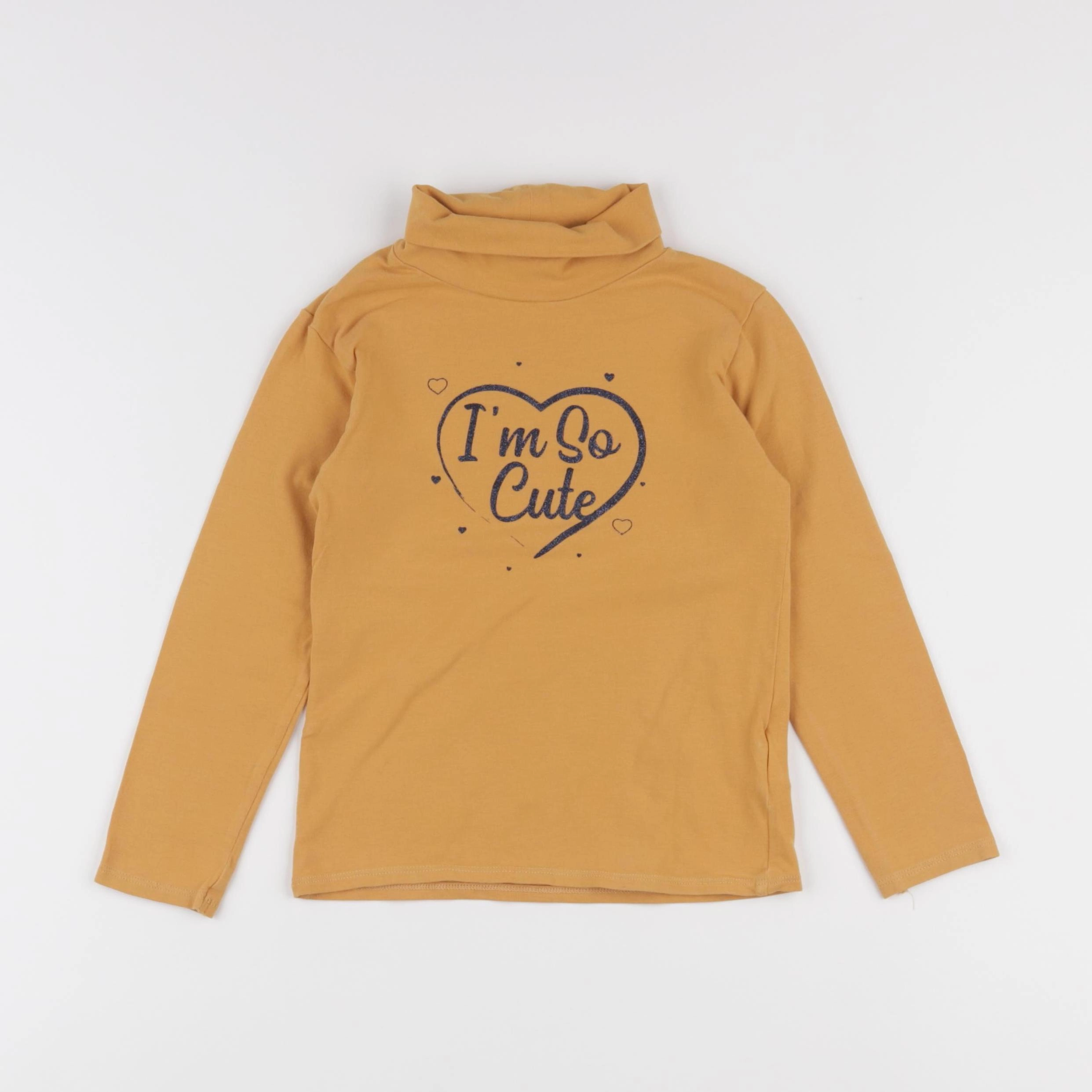 Vertbaudet - sous-pull jaune - 5 ans