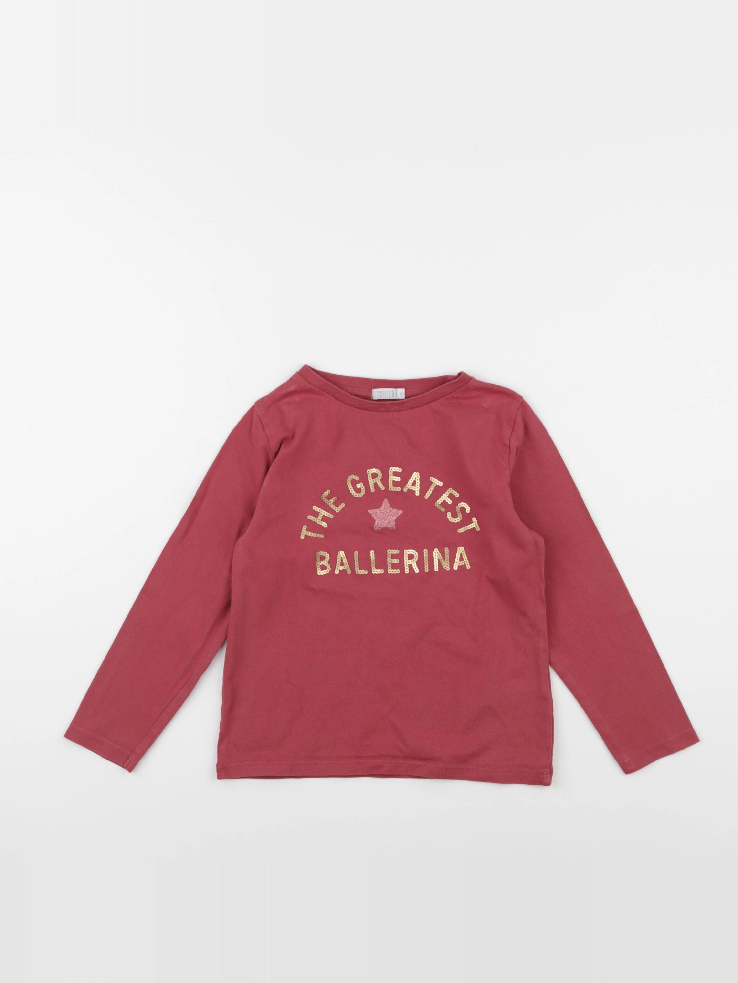 Storytelling - tee-shirt rose - 8 ans