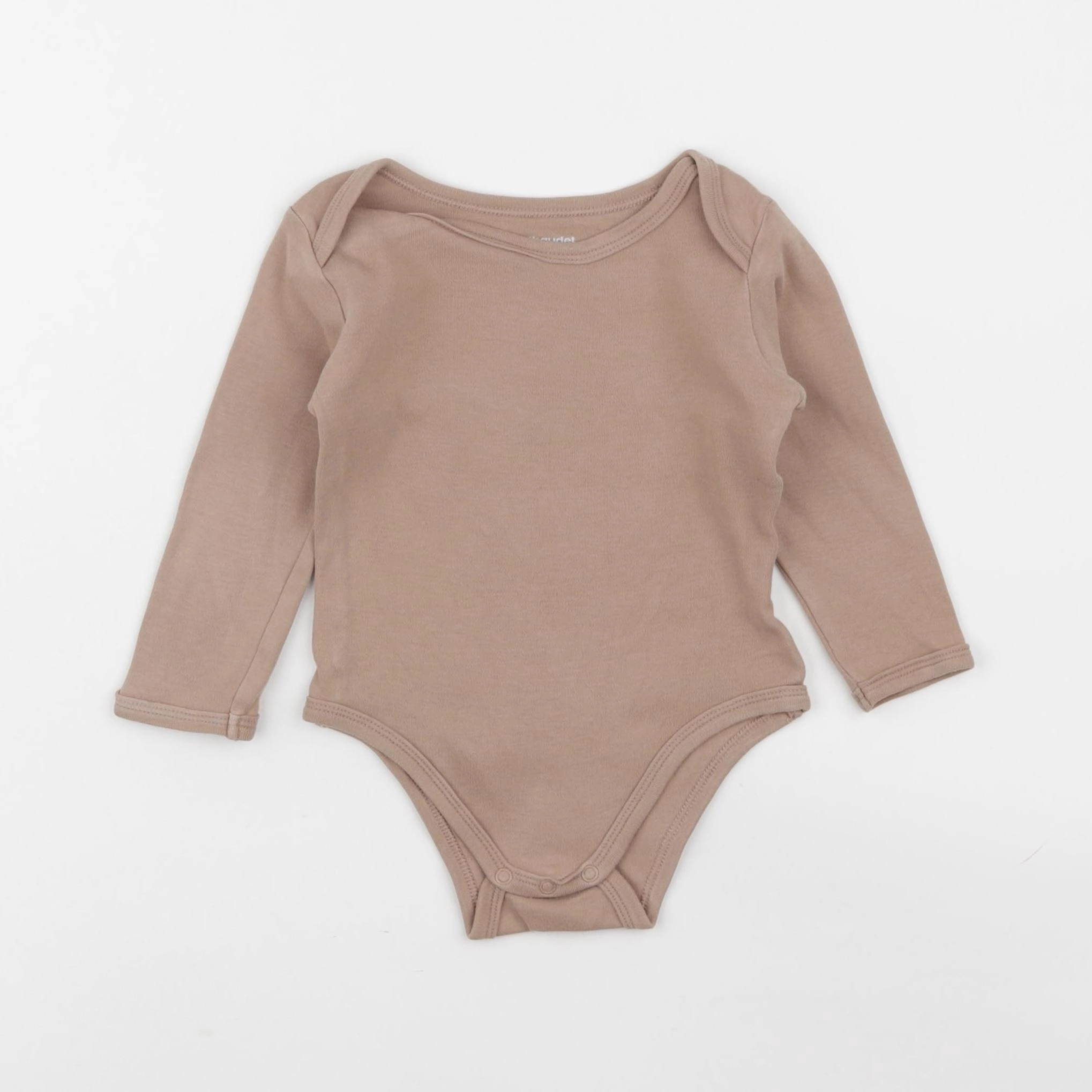 Vertbaudet - body marron - 12 mois