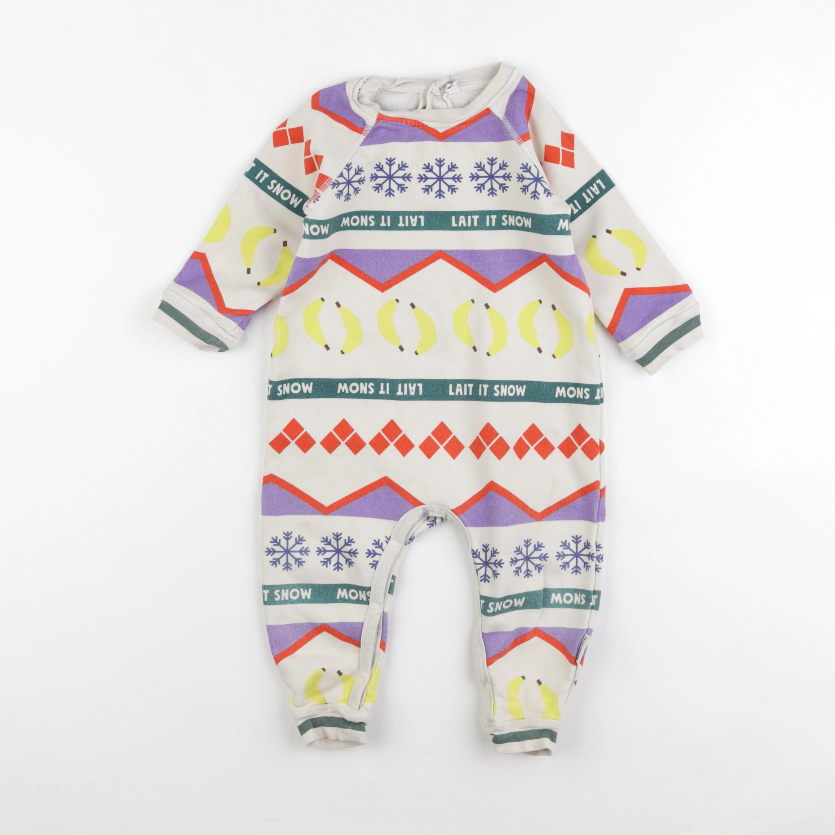 Tajine Banane - combinaison multicolore - 18/24 mois