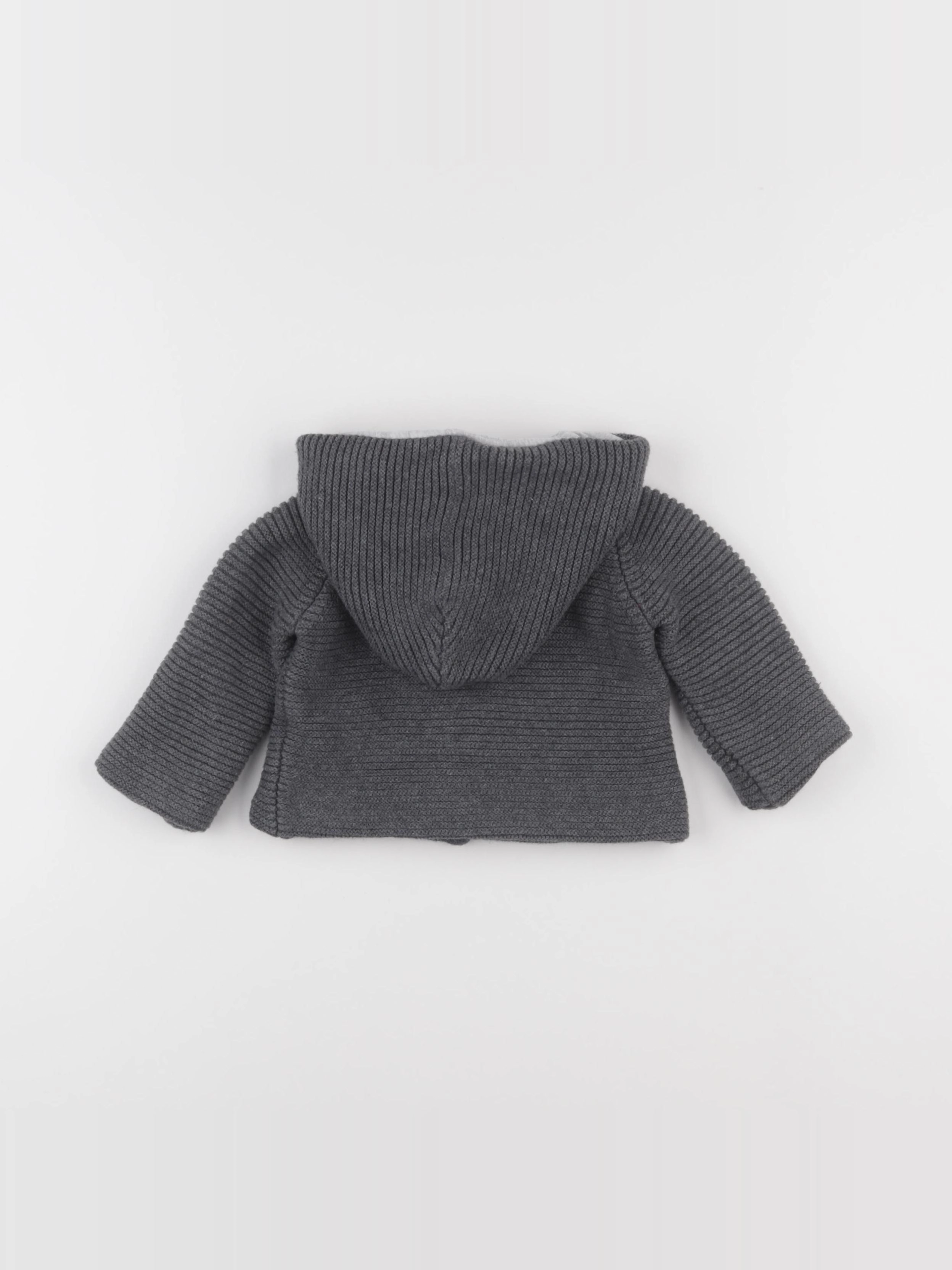 Natalys - gilet gris - 6 mois