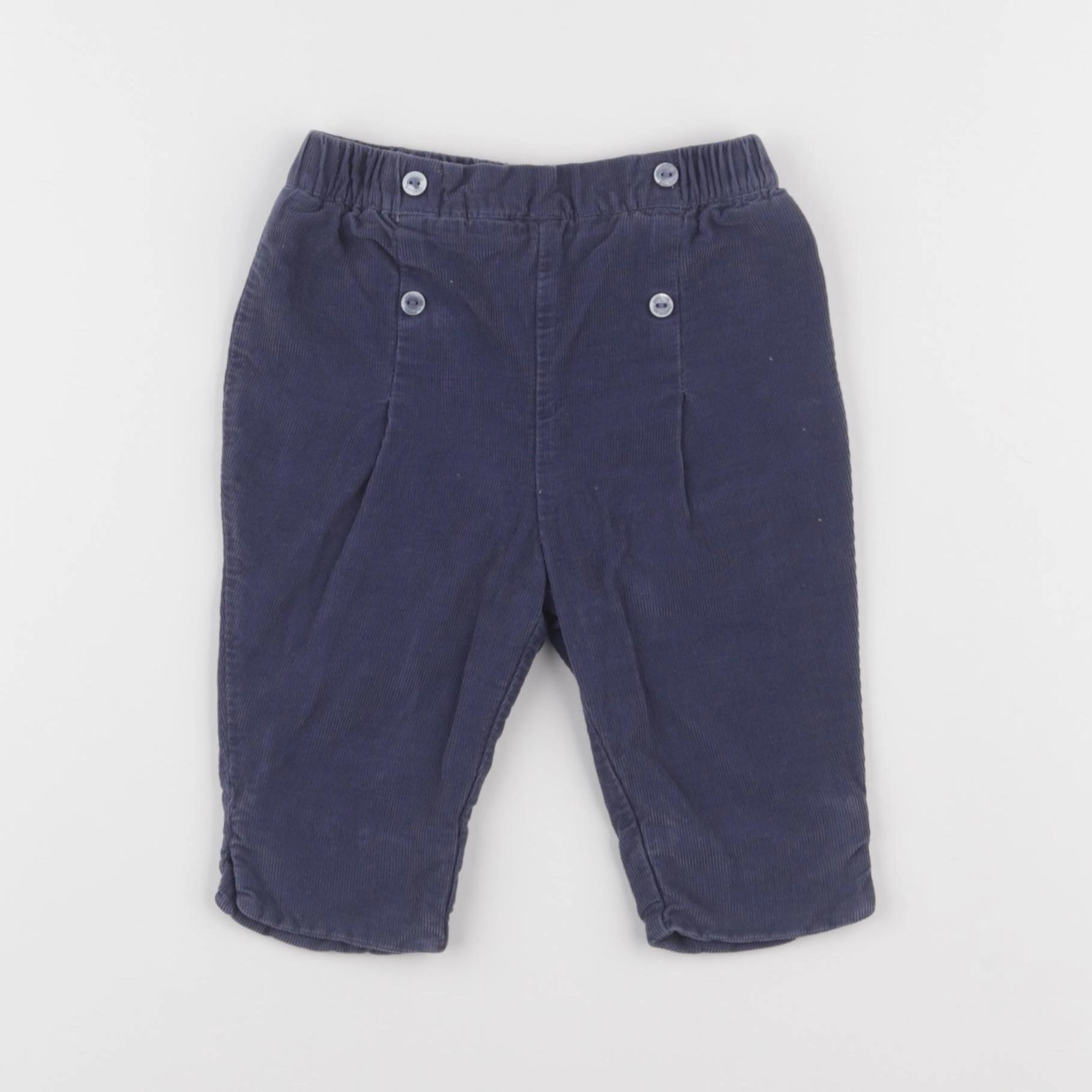Cyrillus - pantalon bleu - 9 mois