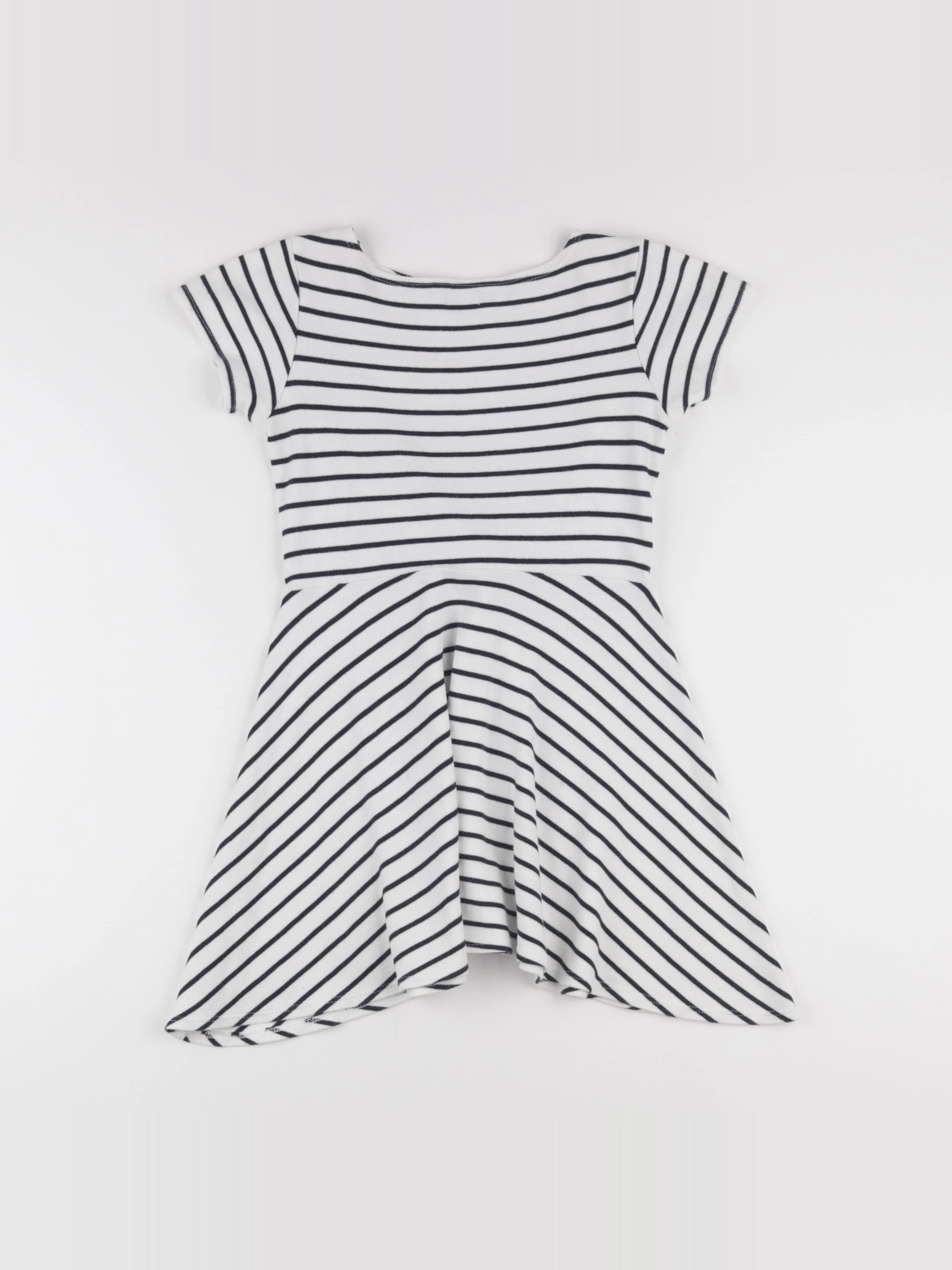 IKKS - robe bleu, blanc - 8 ans