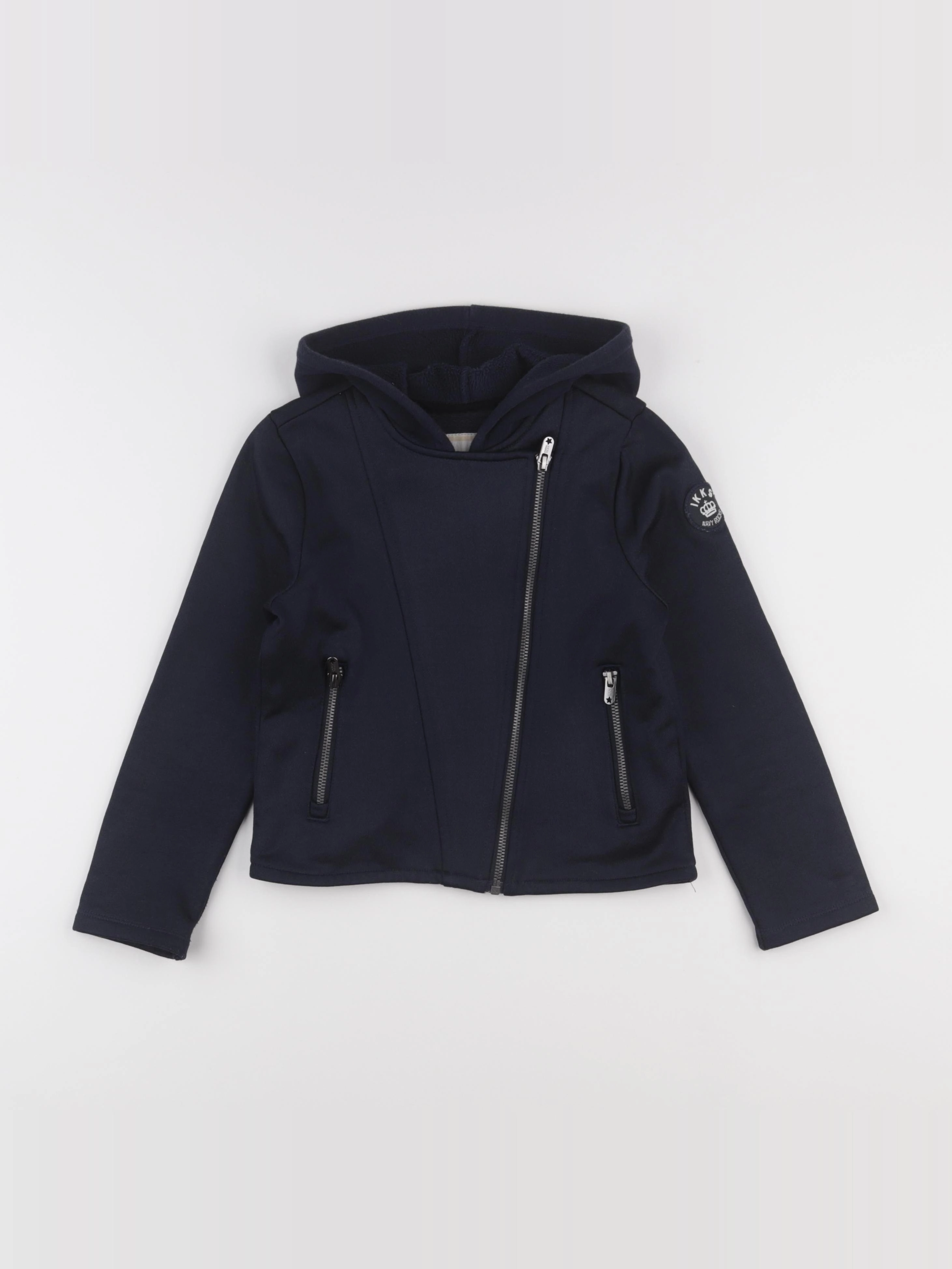 IKKS - sweat bleu - 8 ans