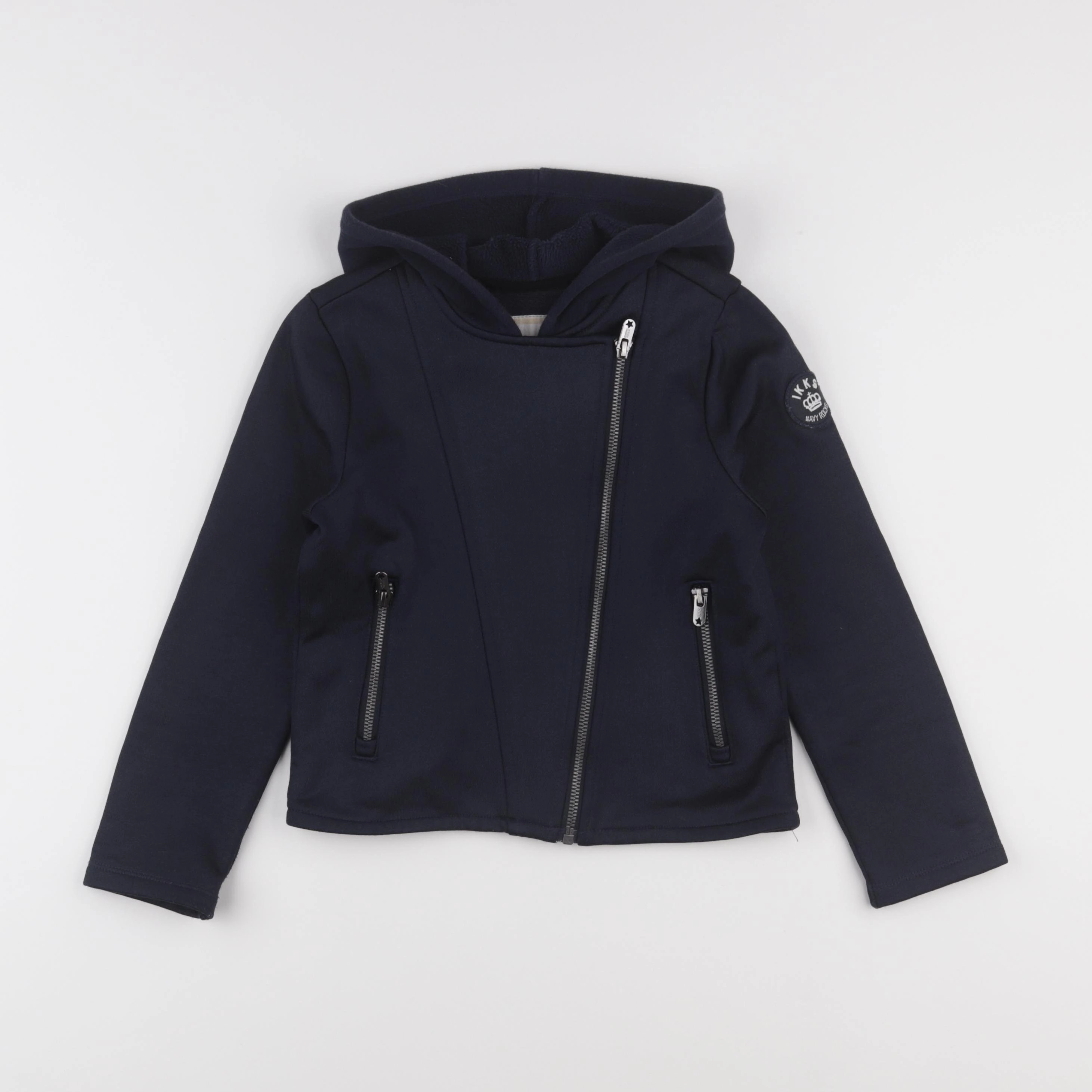 IKKS - sweat bleu - 8 ans