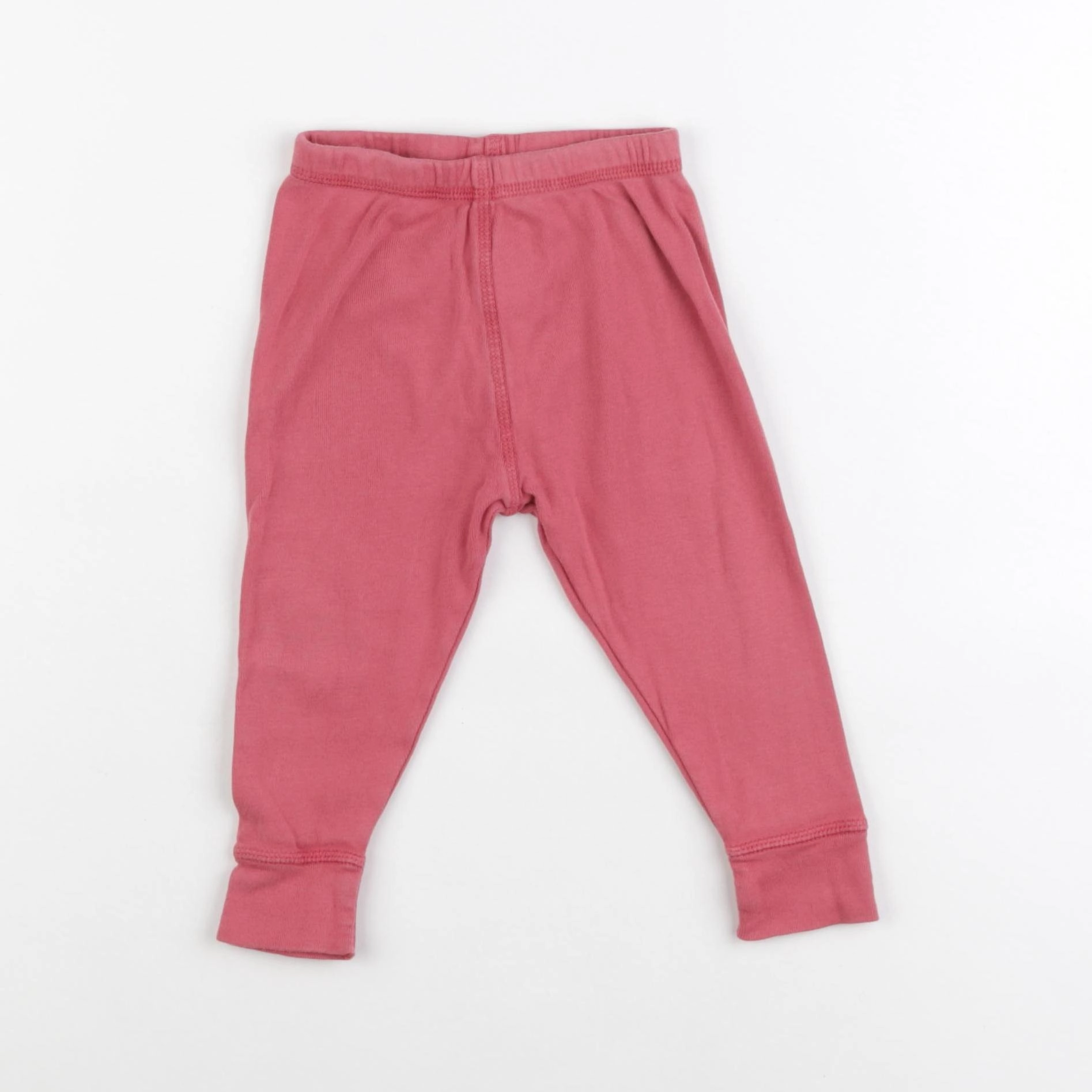 Bonton - legging rose - 12 mois