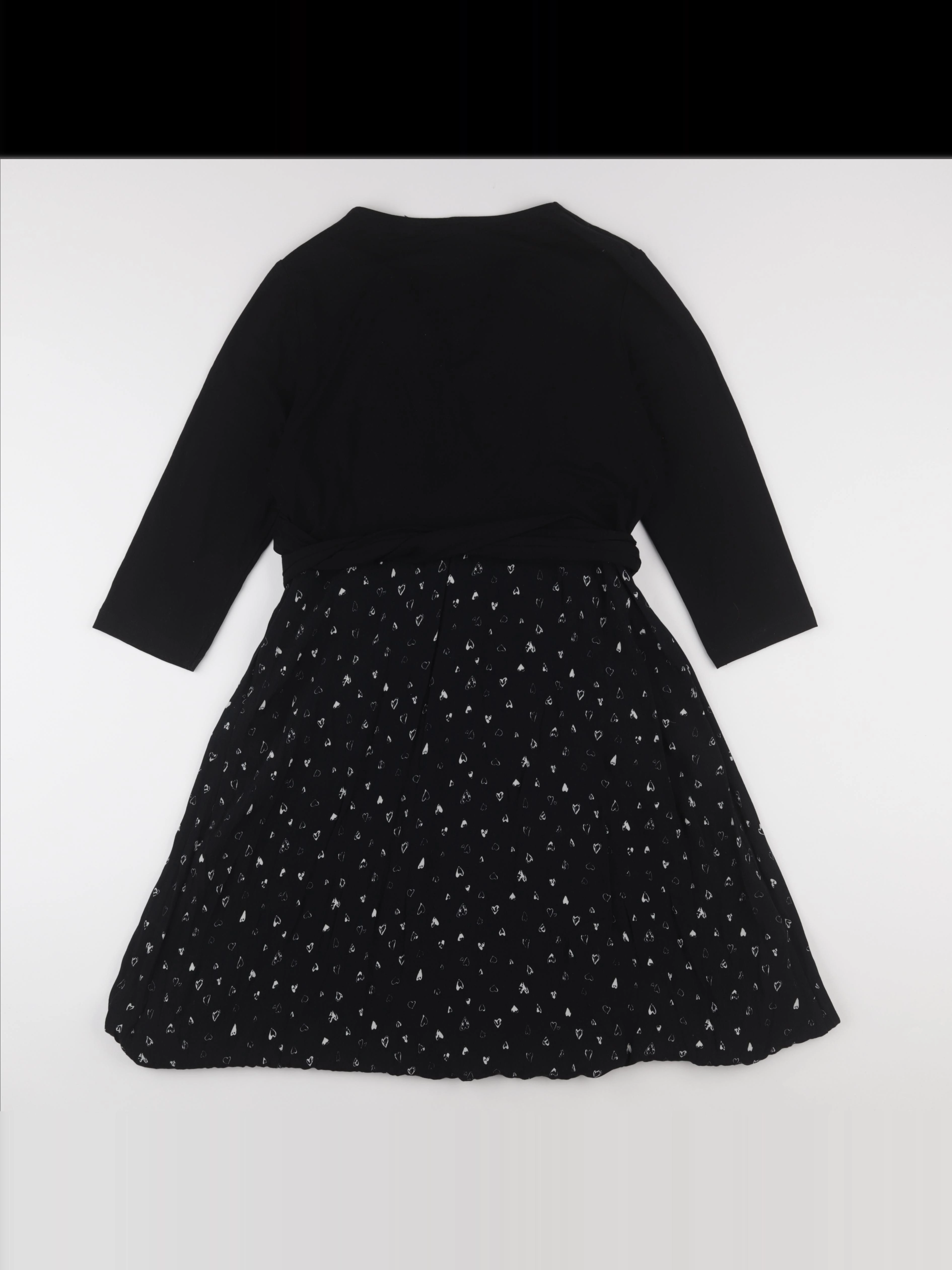 Seraphine - robe allaitement, grossesse noir - 46