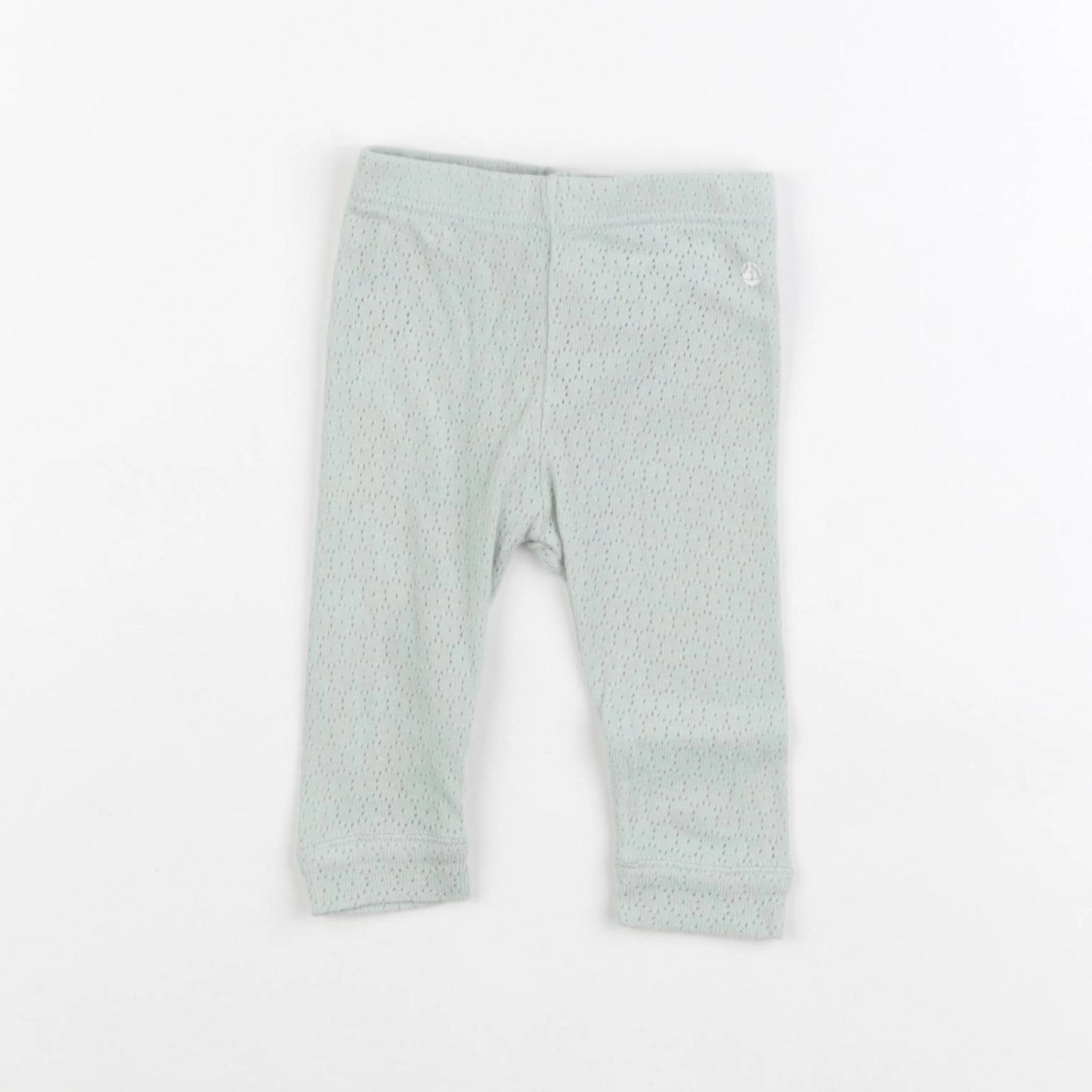 Petit Bateau - legging vert - 3 mois