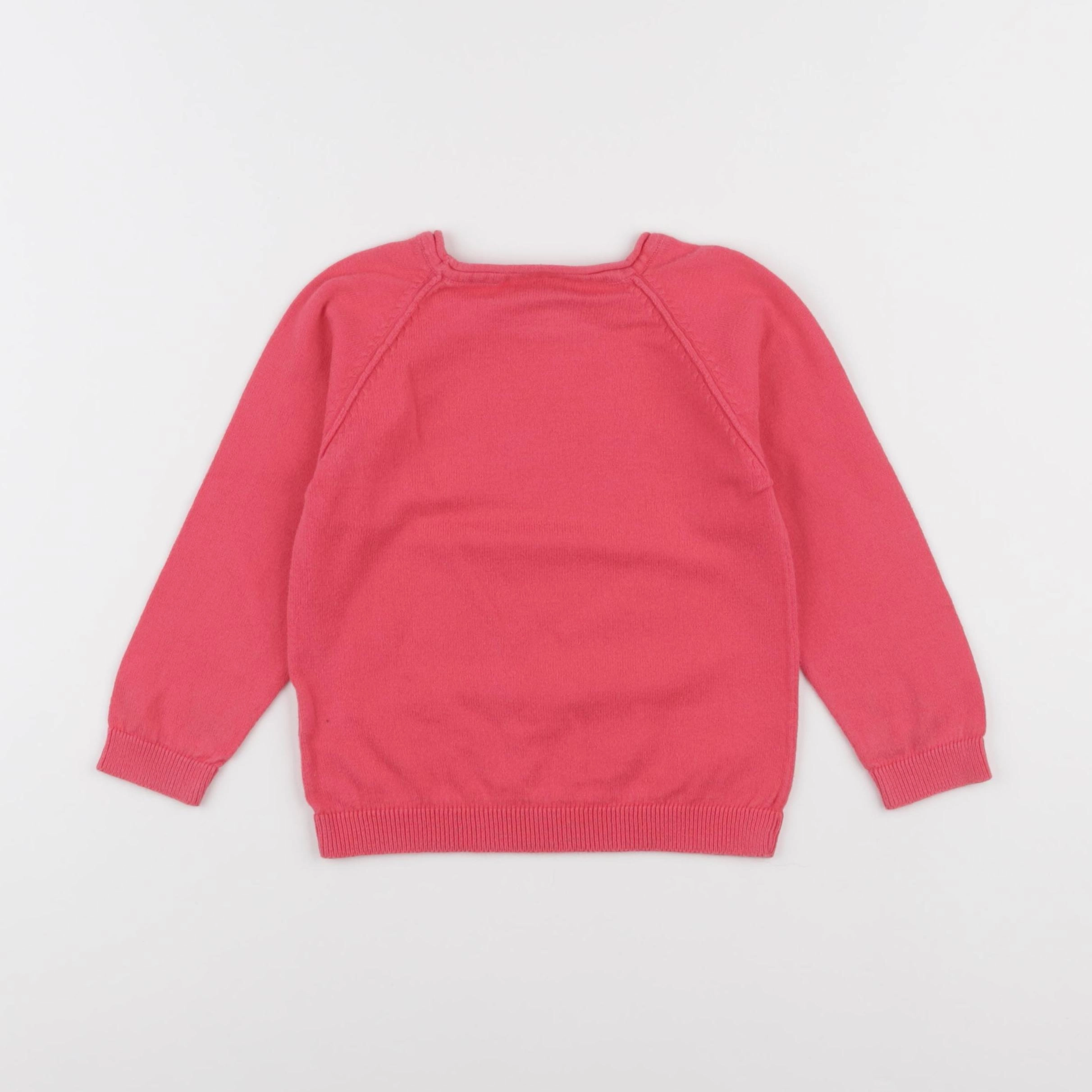 Tape à l'oeil - pull rose - 2 ans