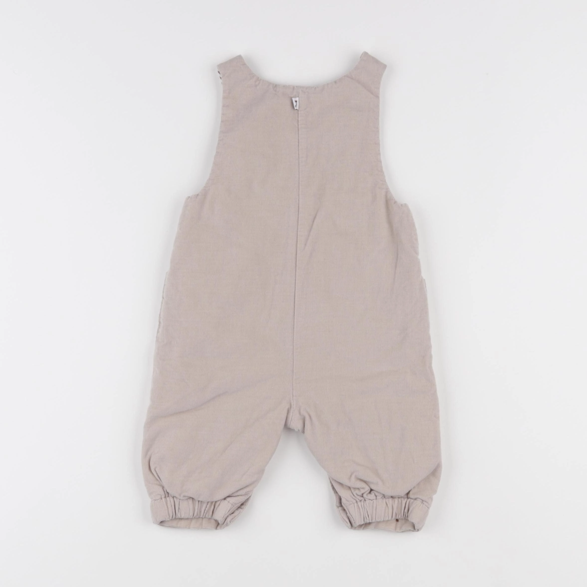 Jacadi - salopette beige - 6 mois