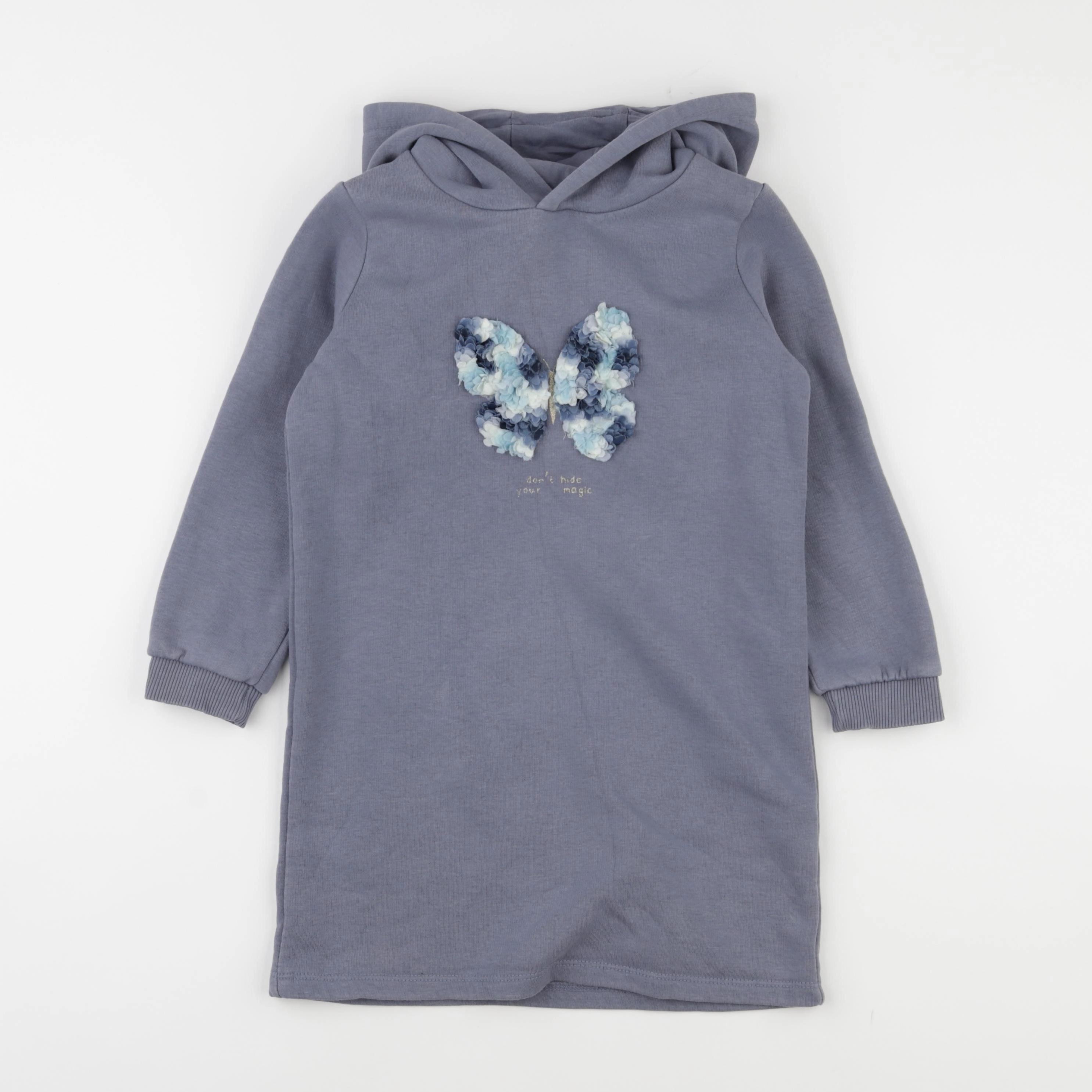 Vertbaudet - robe bleu - 6 ans