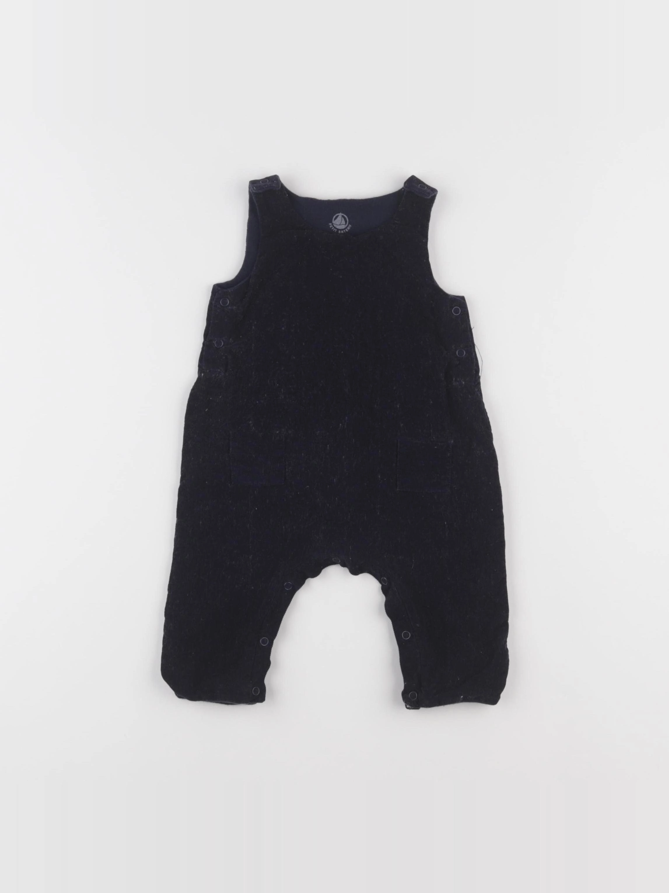 Petit Bateau - salopette bleu - 1 mois