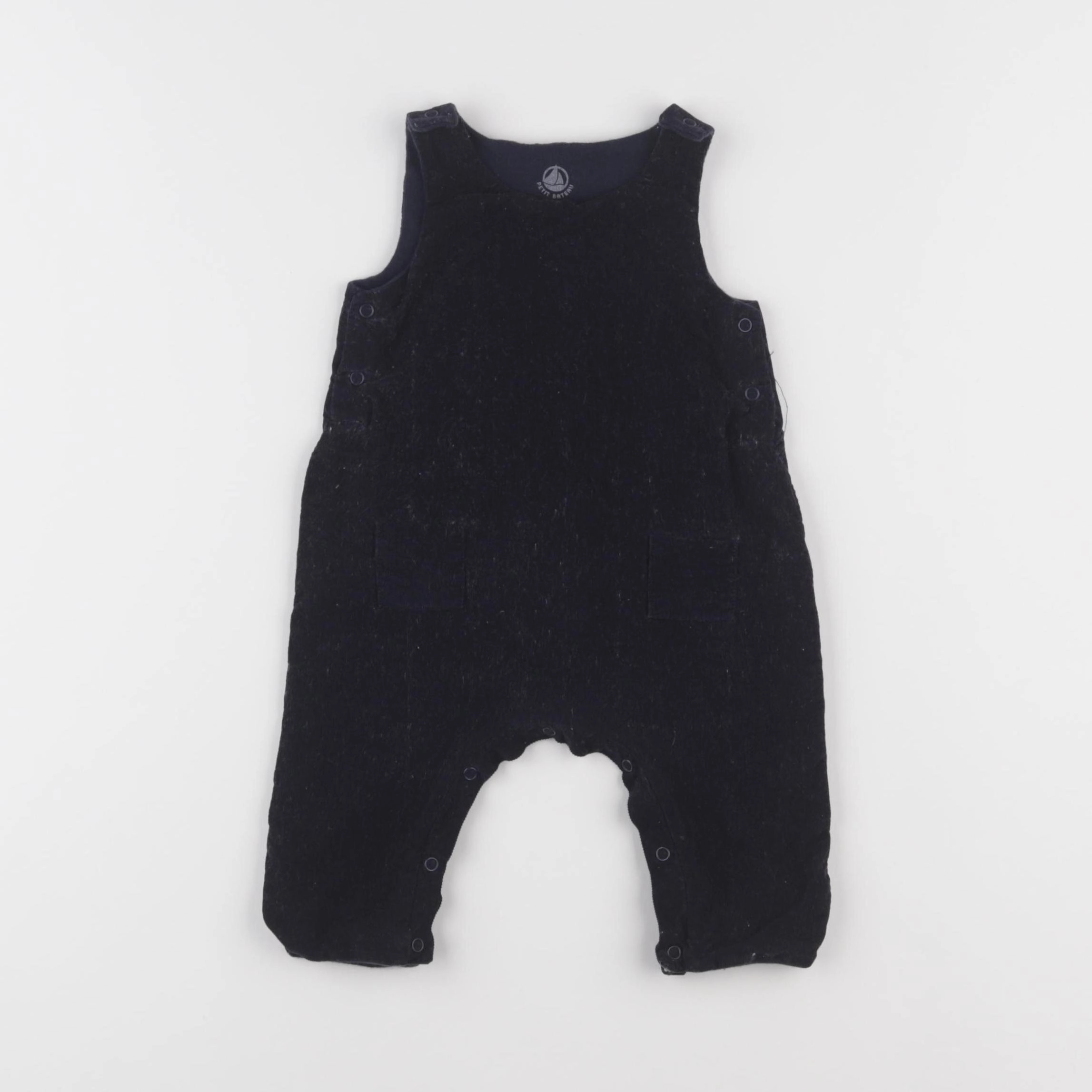 Petit Bateau - salopette bleu - 1 mois