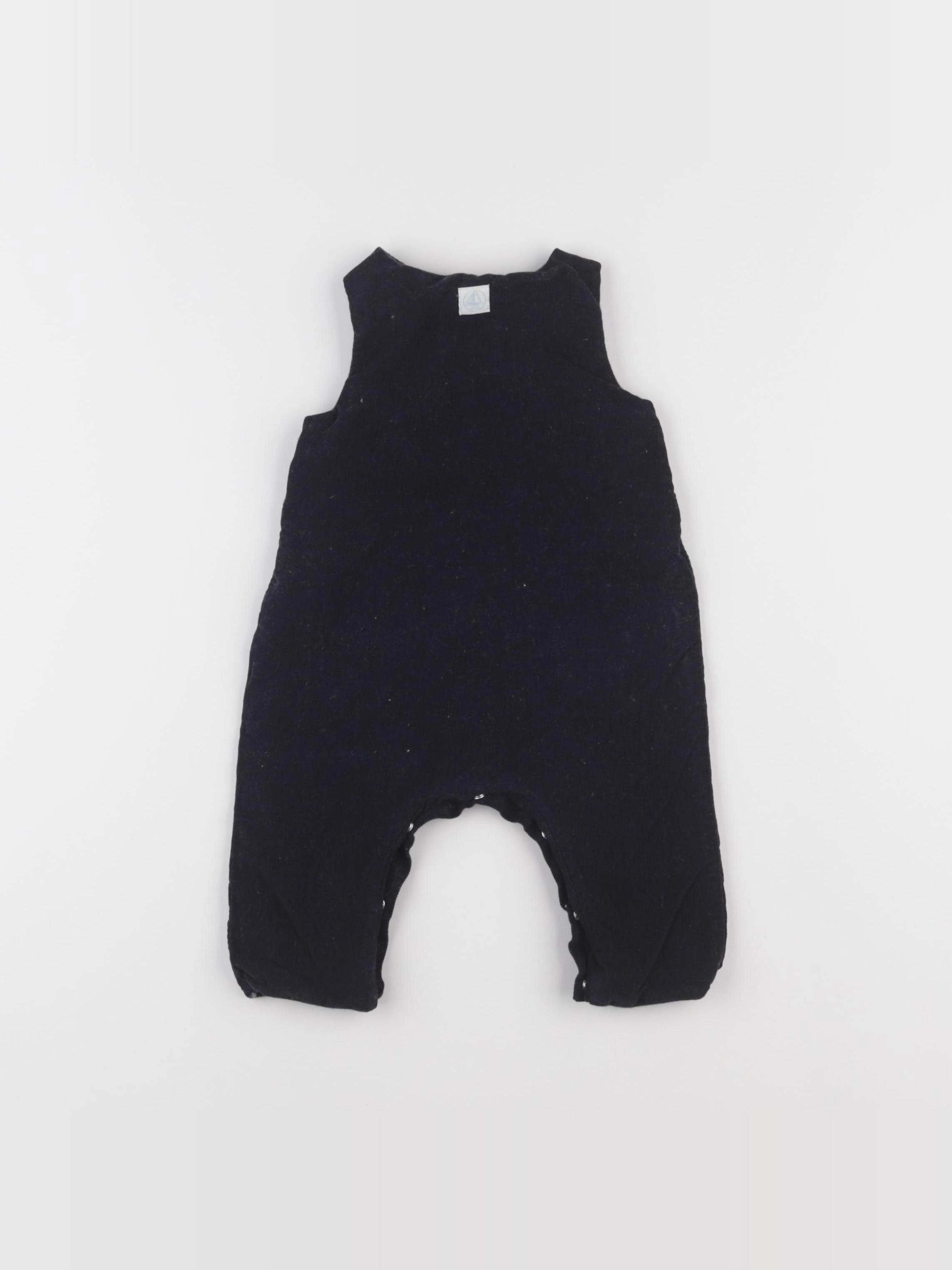 Petit Bateau - salopette bleu - 1 mois