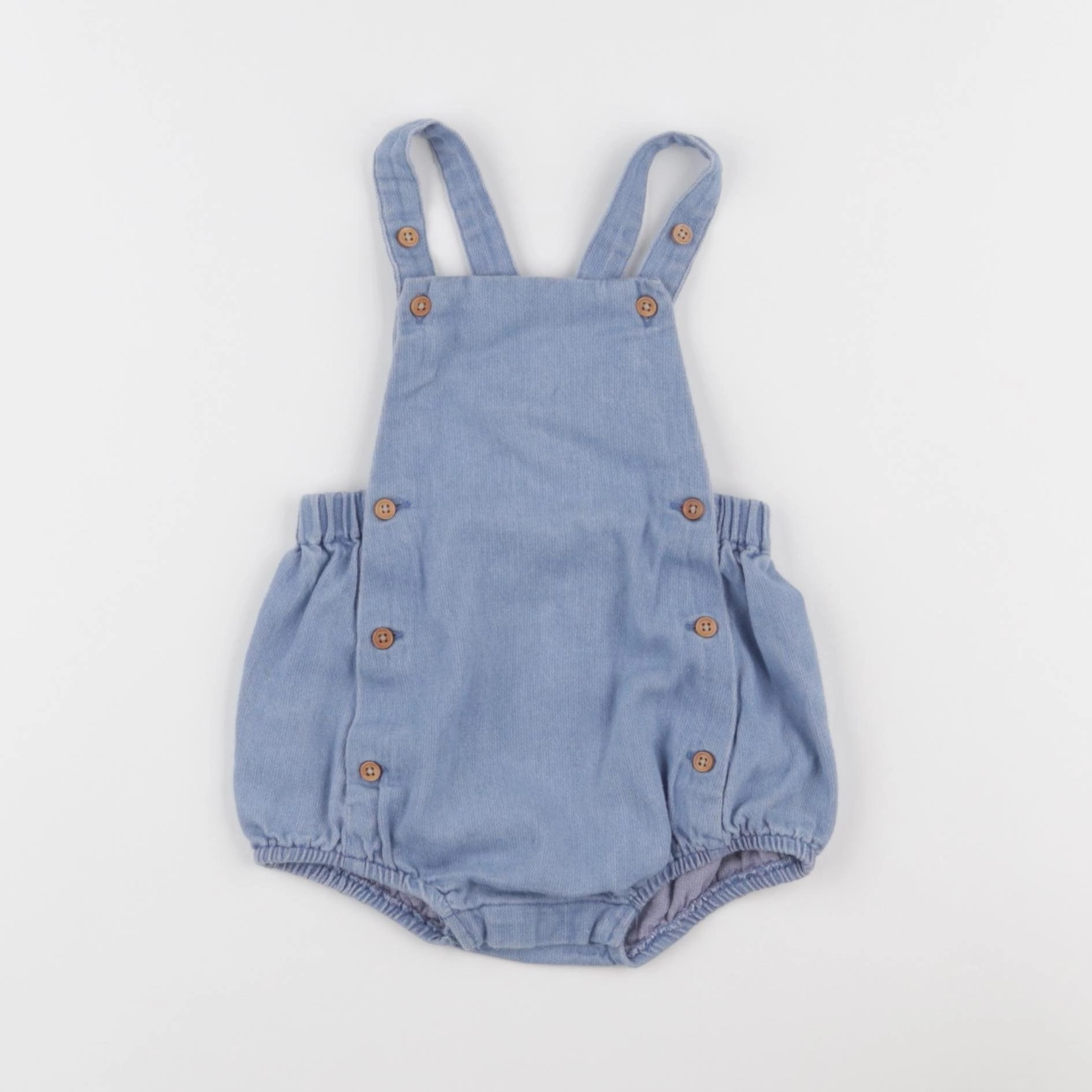 Boutchou - salopette bleu - 6 mois