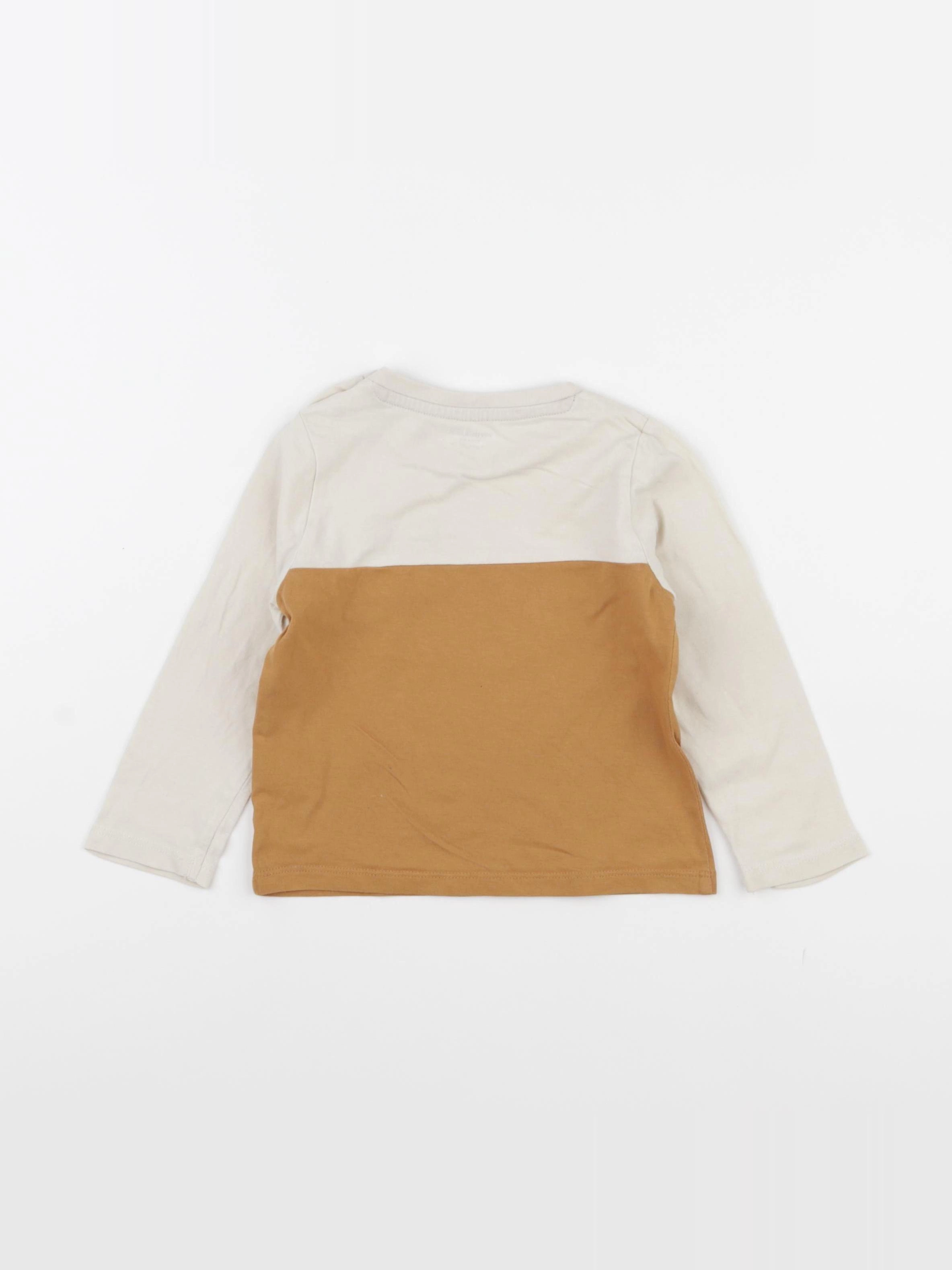Vertbaudet - tee-shirt multicolore - 18 mois