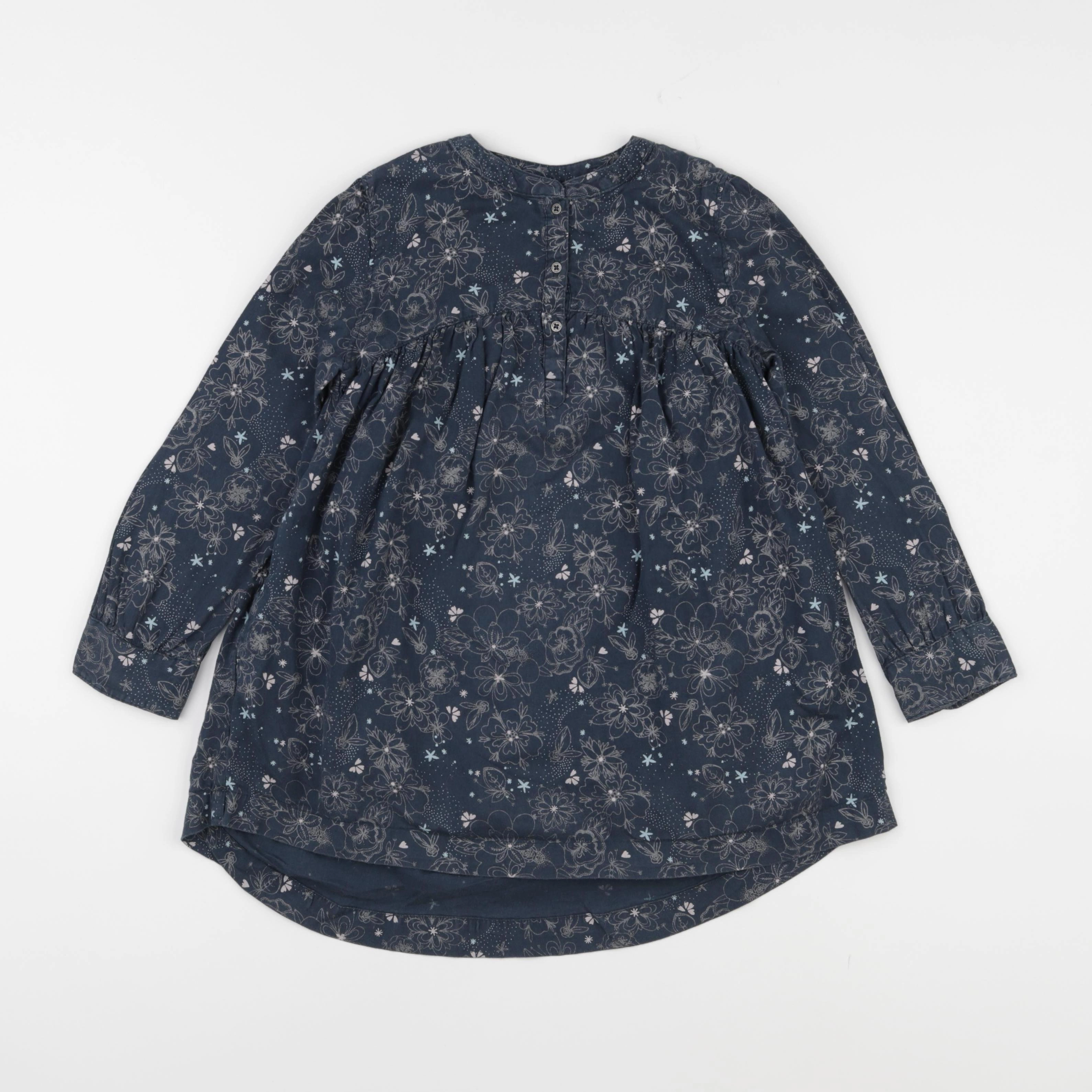 Vertbaudet - robe bleu - 6 ans