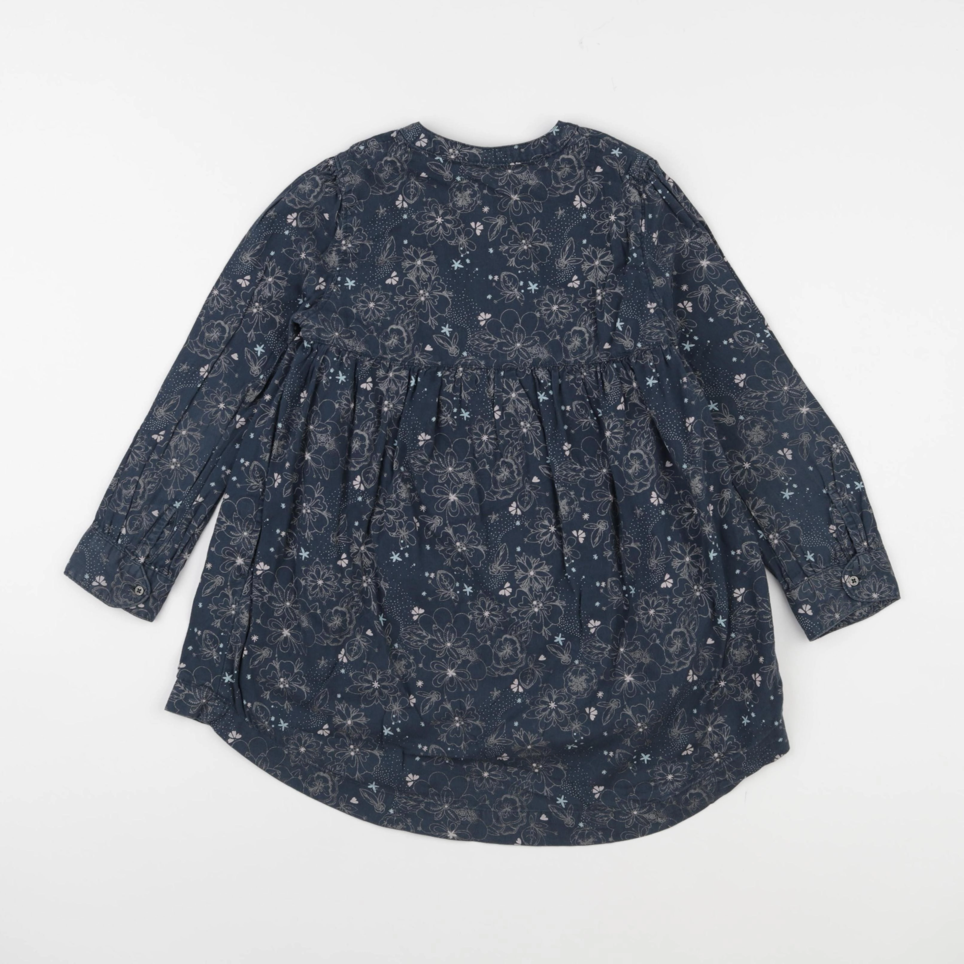 Vertbaudet - robe bleu - 6 ans