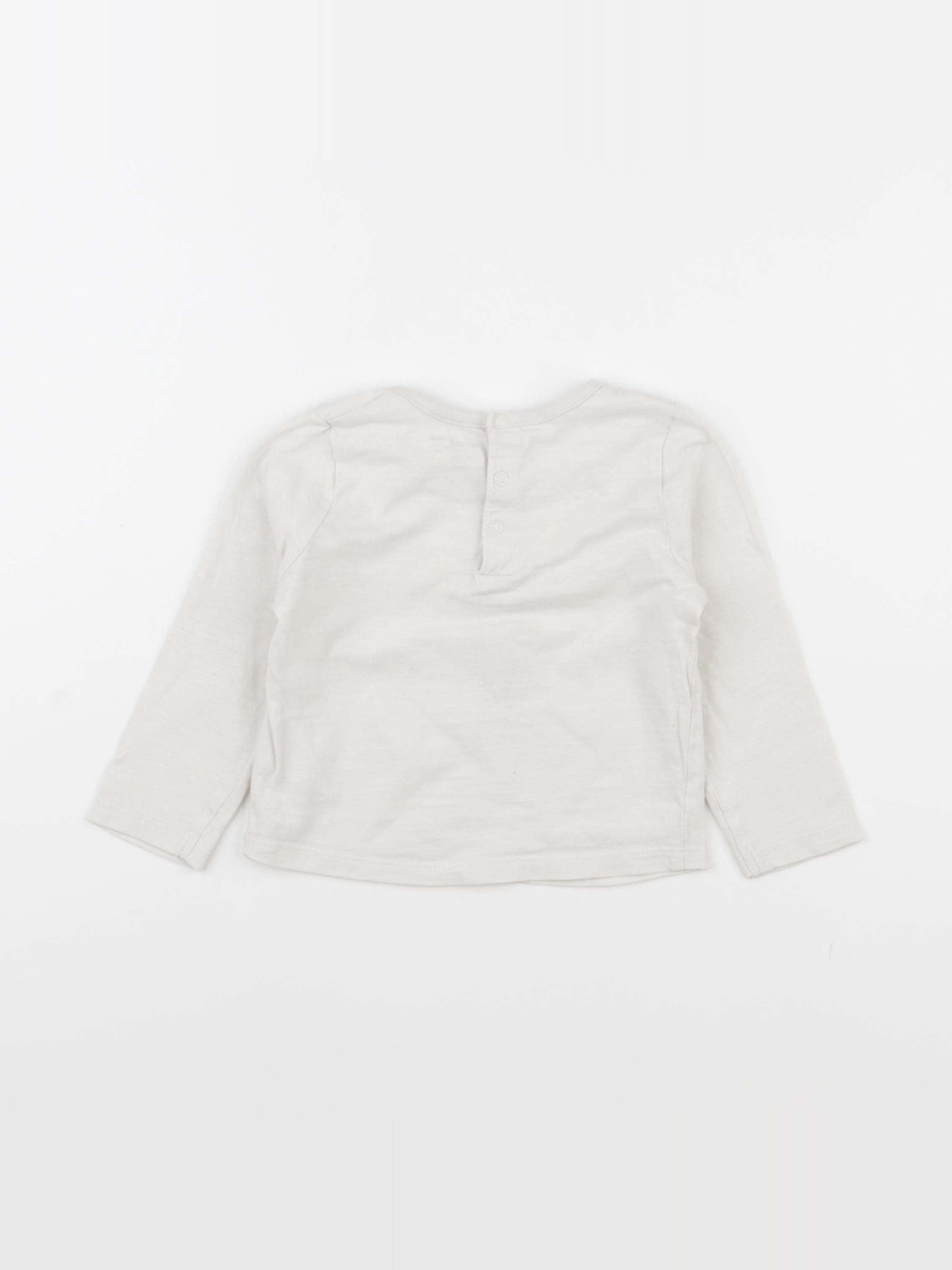 Vertbaudet - tee-shirt multicolore - 18 mois