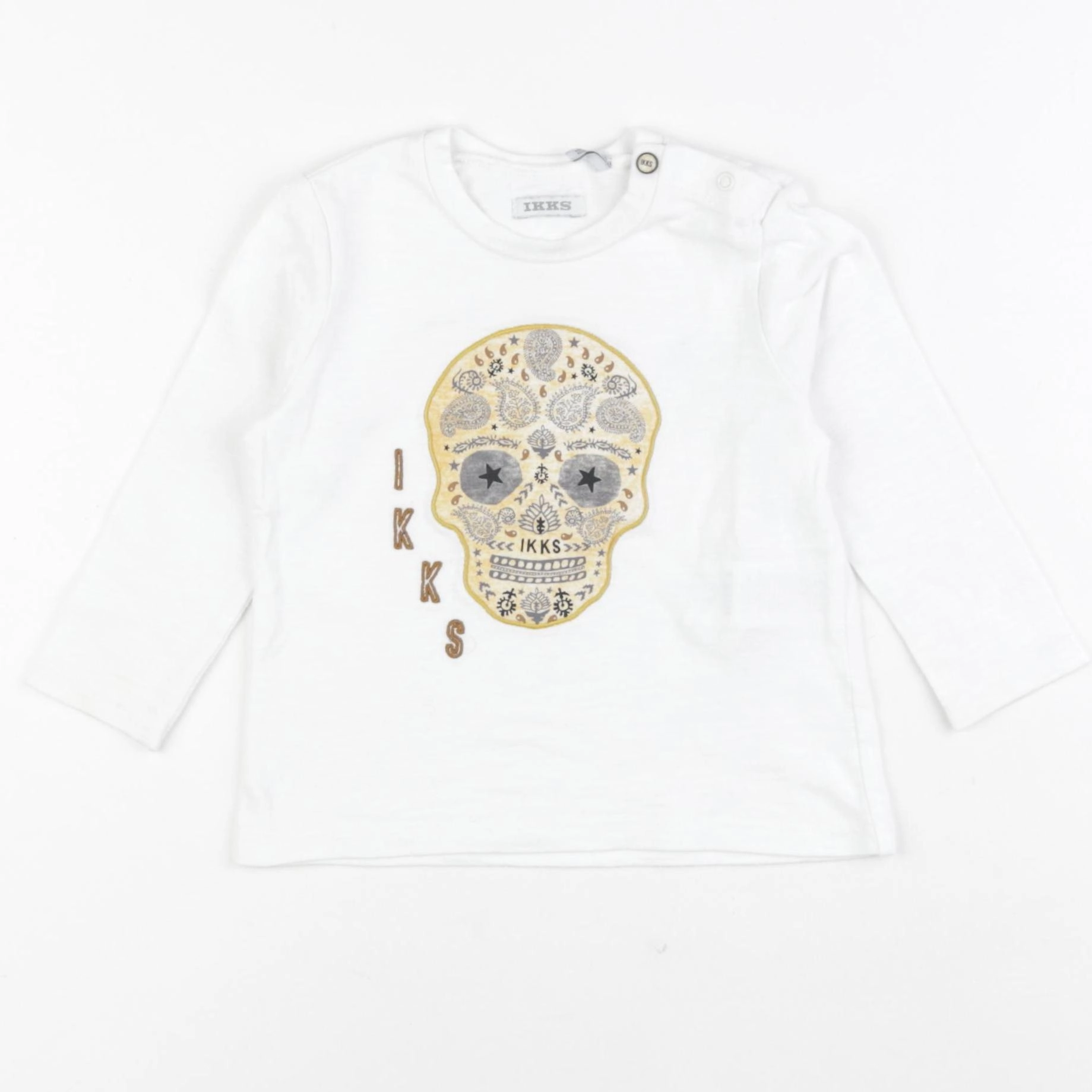 IKKS - tee-shirt blanc - 18 mois