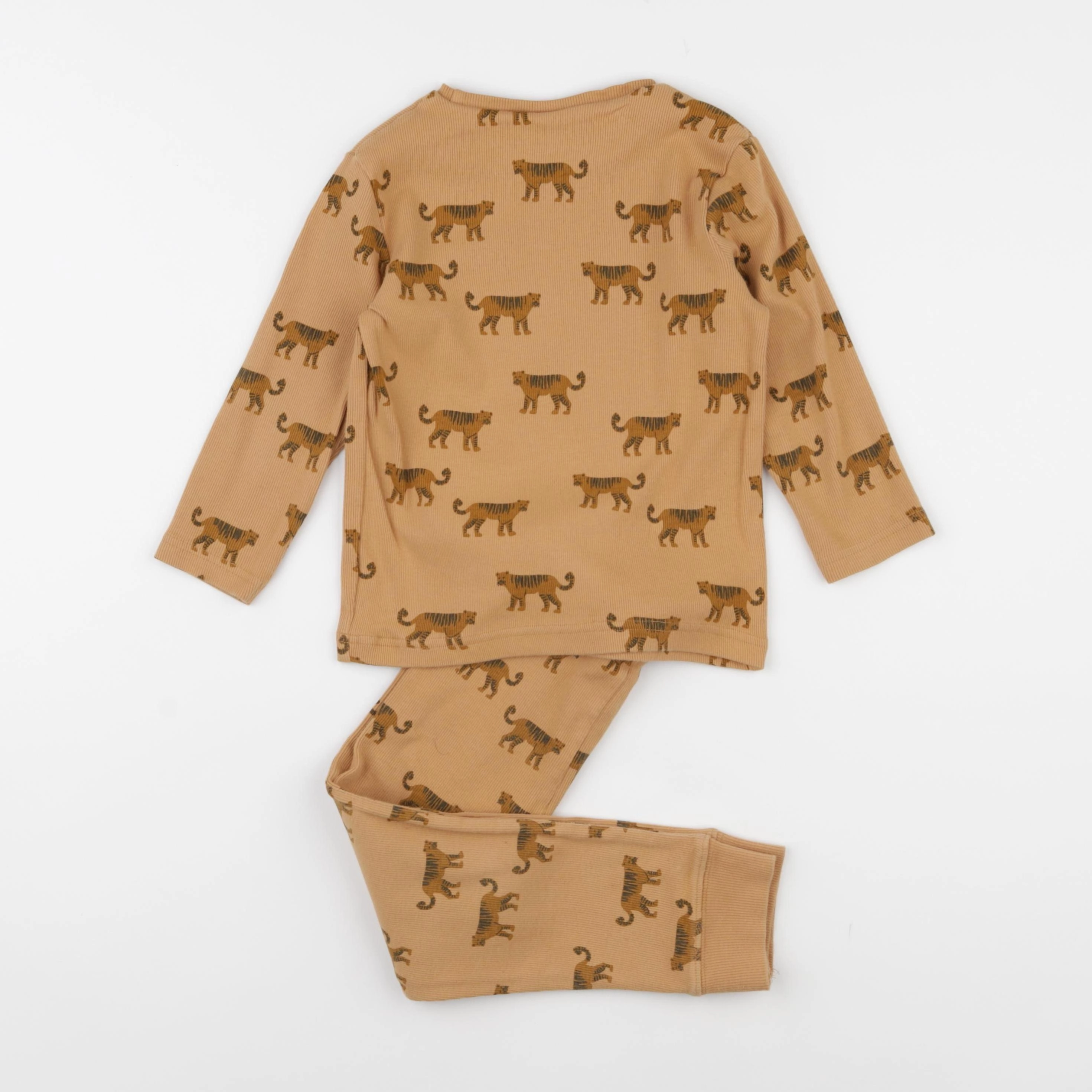 Tape à l'oeil - pyjama coton orange - 3 ans