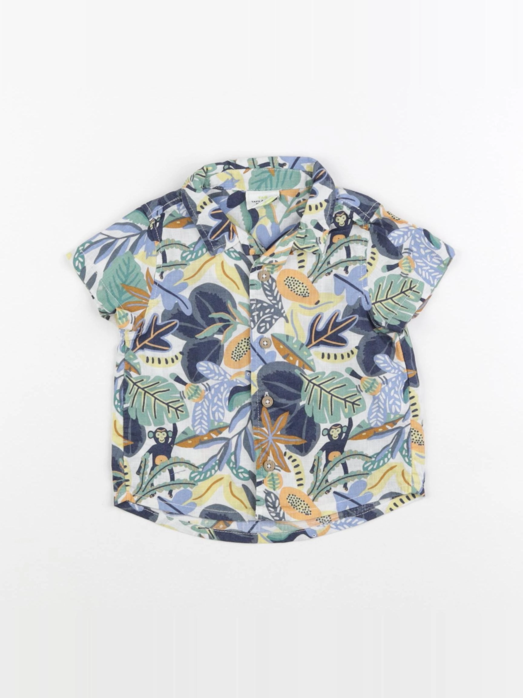 Tape à l'oeil - chemise multicolore - 6 mois