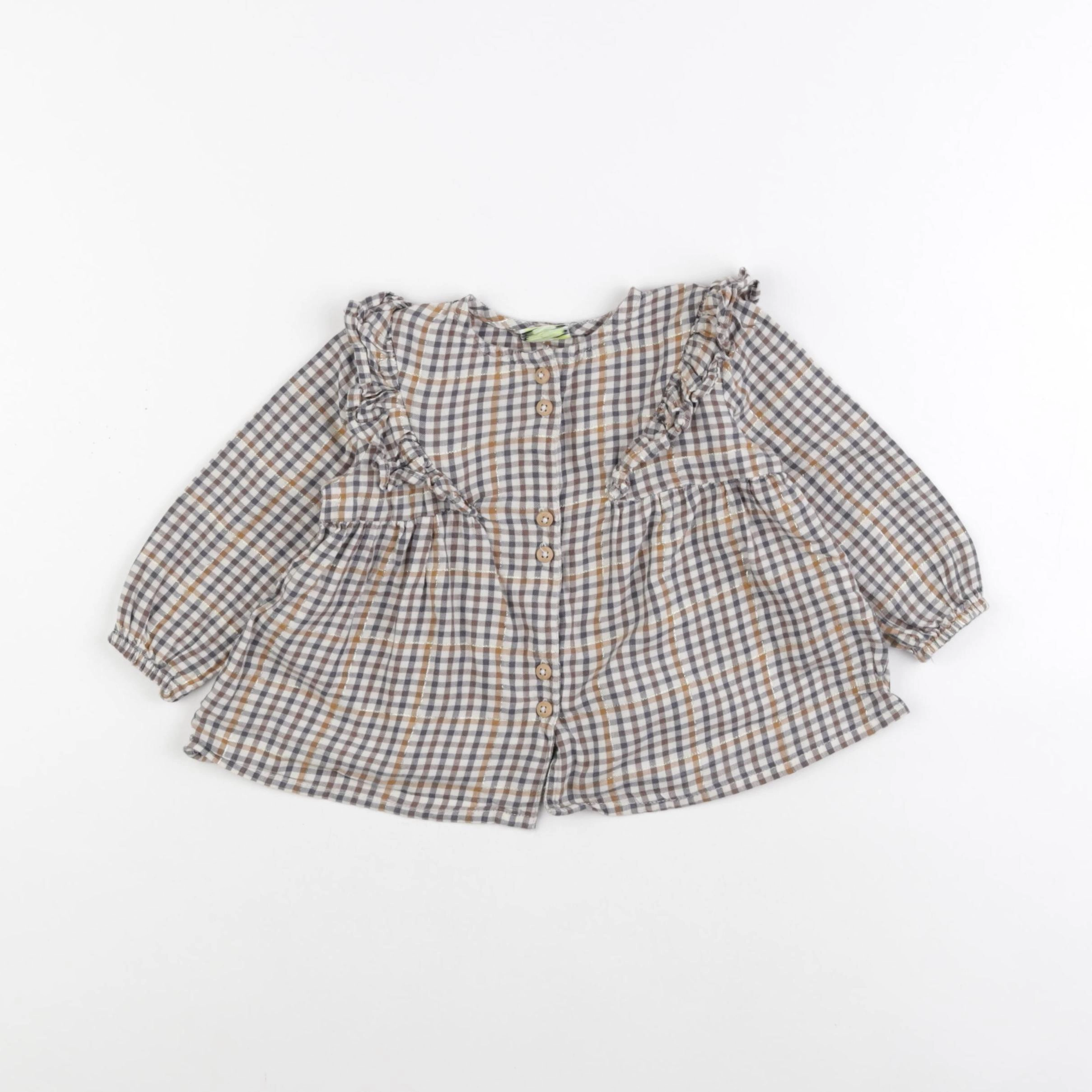 Tape à l'oeil - blouse beige, or - 18 mois