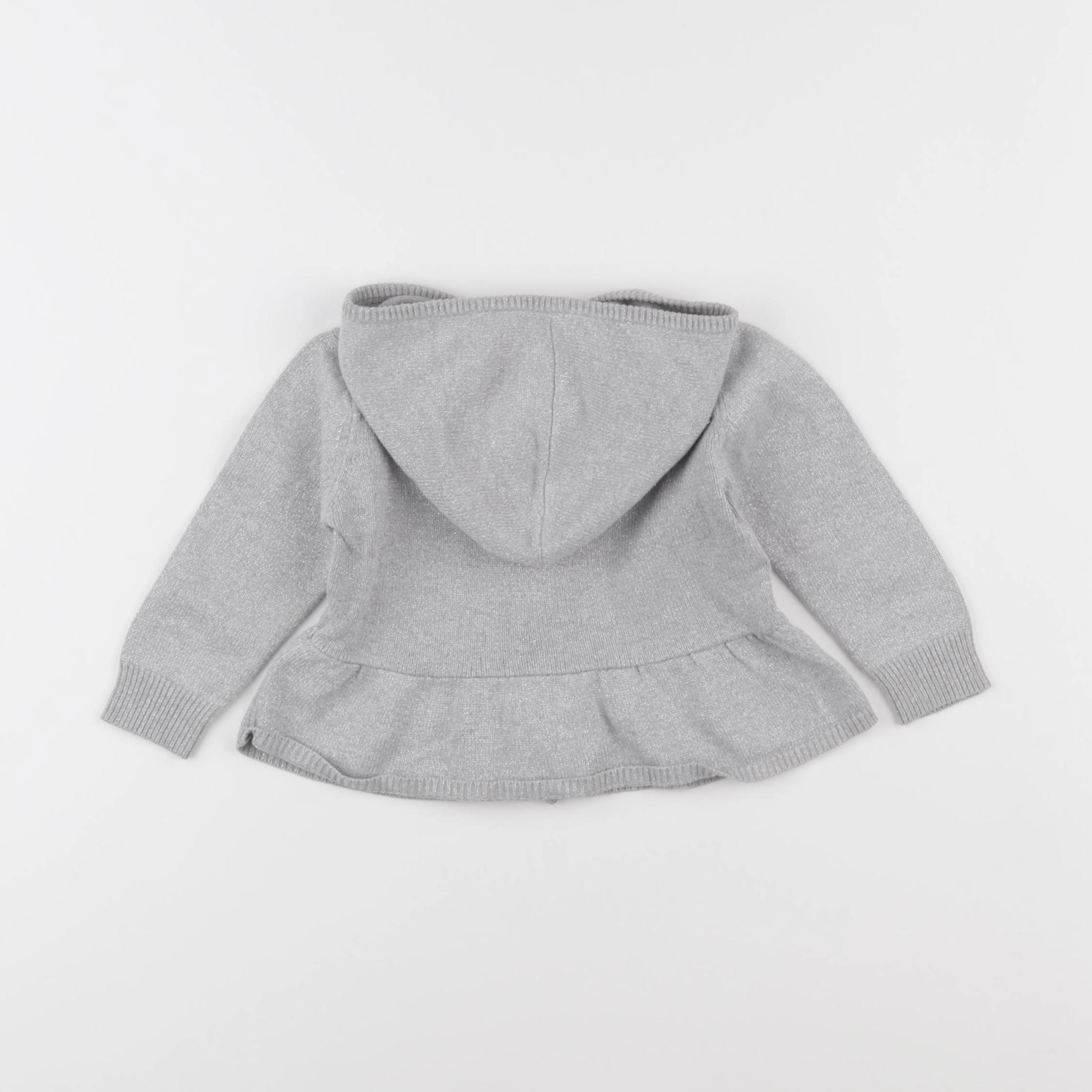 IKKS - gilet gris - 12 mois